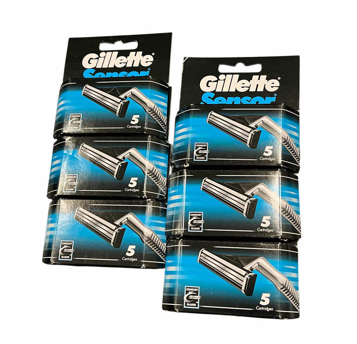 Photo 1 of NEW GILLETTE SENSOR REPLACEMENT COMFORT BLADES 30-PACK