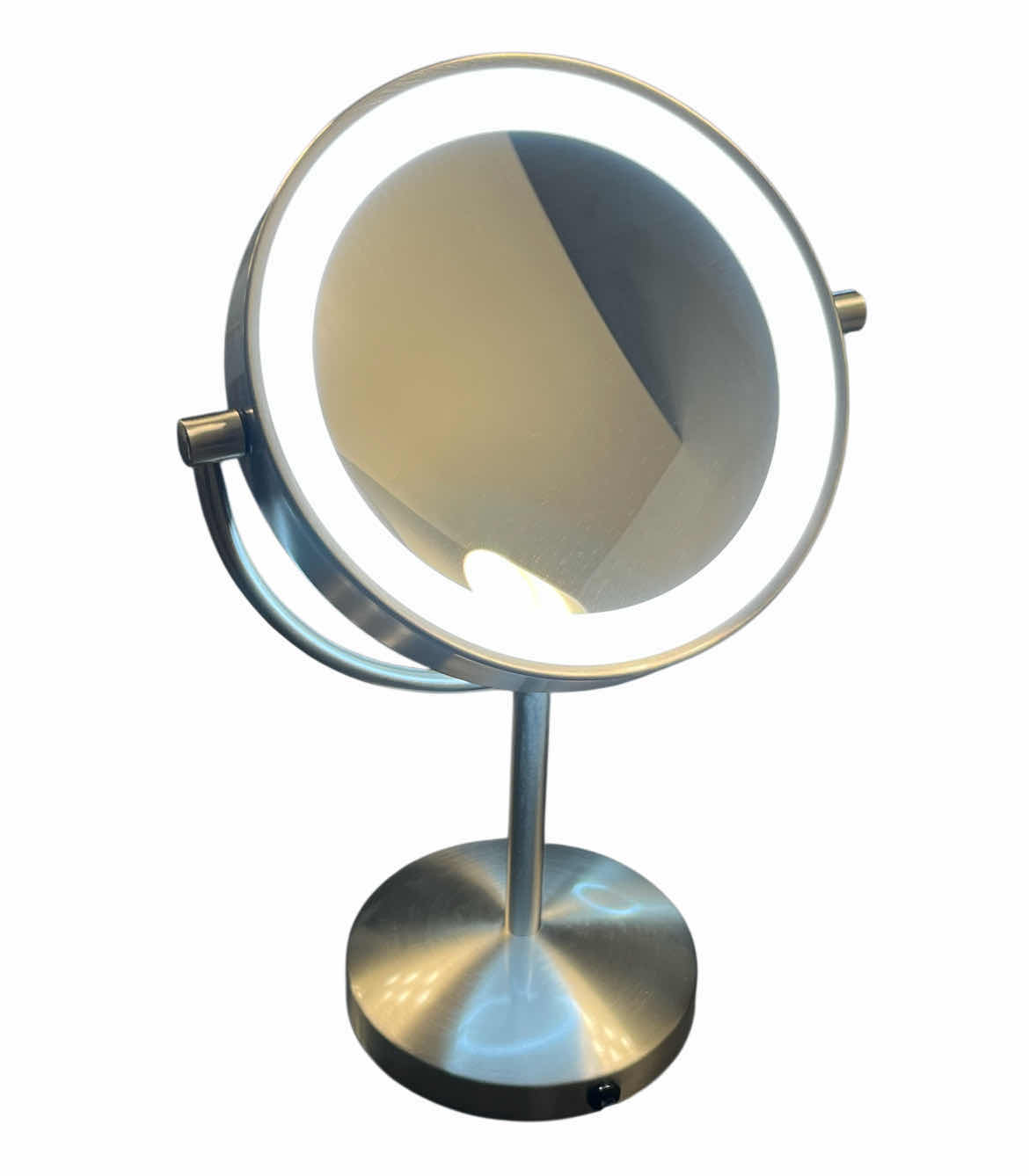 Photo 1 of CONAIR STAINLESS STEEL DUAL SIDED LIGHT UP MIRROR BE21GD