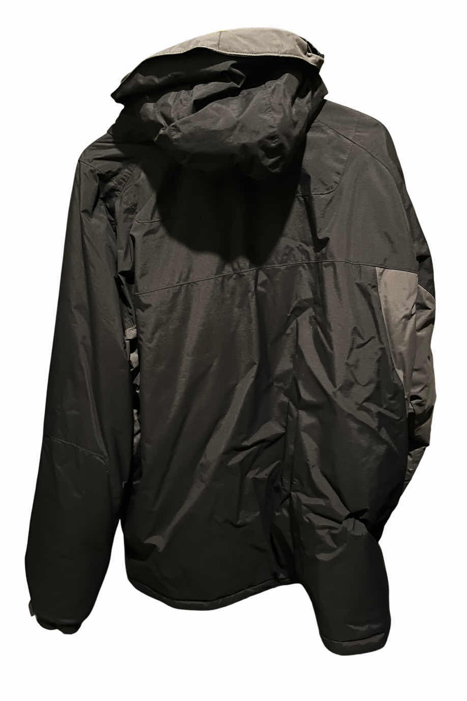 Photo 1 of COLUMBIA BLACK & GRAY WATERPROOF WINTER HOODED JACKET MENS XL