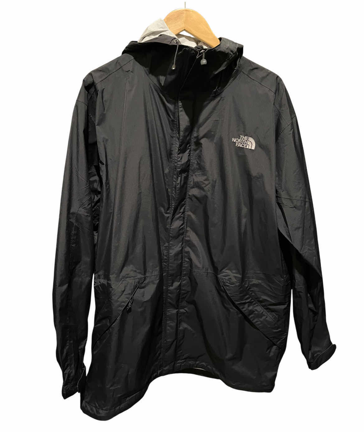 Photo 1 of NORTHFACE HY-VENT-DT BLACK HOODED SOFT SHELL JACKET MENS XL