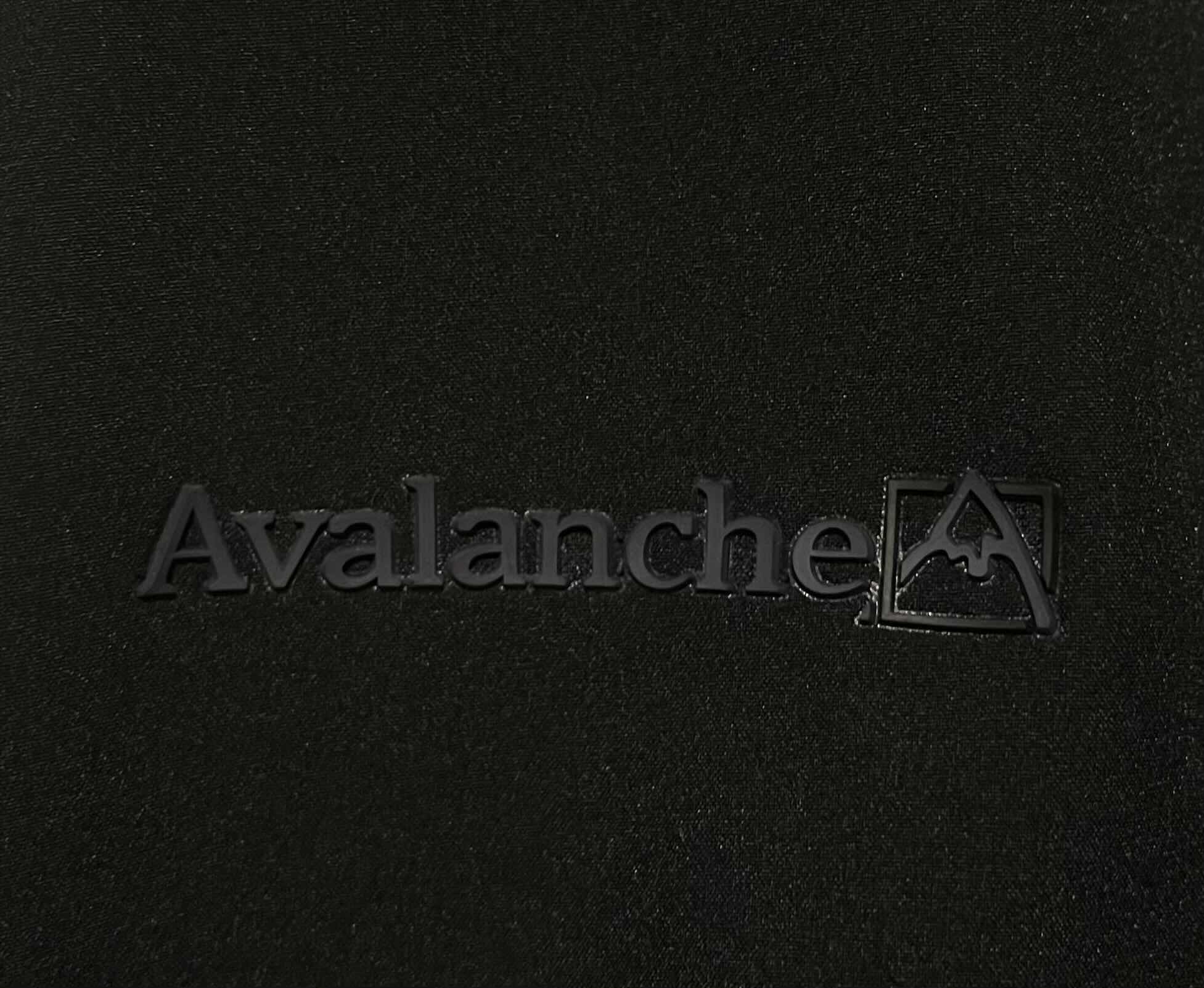 Photo 1 of AVALANCHE WEATHER SHIELD BLACK/GRAY HOODED JACKET MENS XL