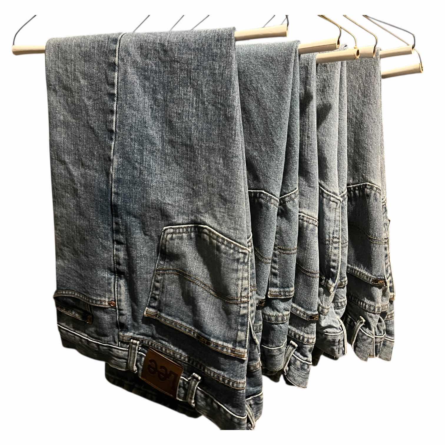 Photo 1 of LEE REGULAR FIT DENIM BLUE JEANS MENS 38-40 (6)