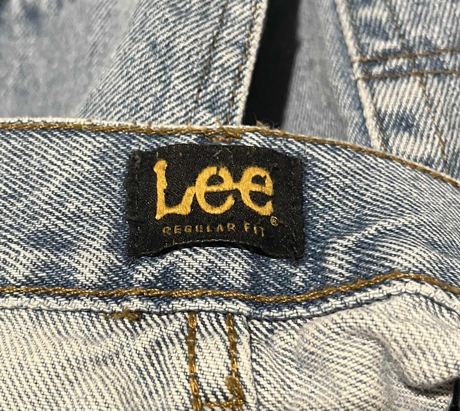 Photo 1 of LEE REGULAR FIT DENIM BLUE JEANS MENS 38-40 (6)