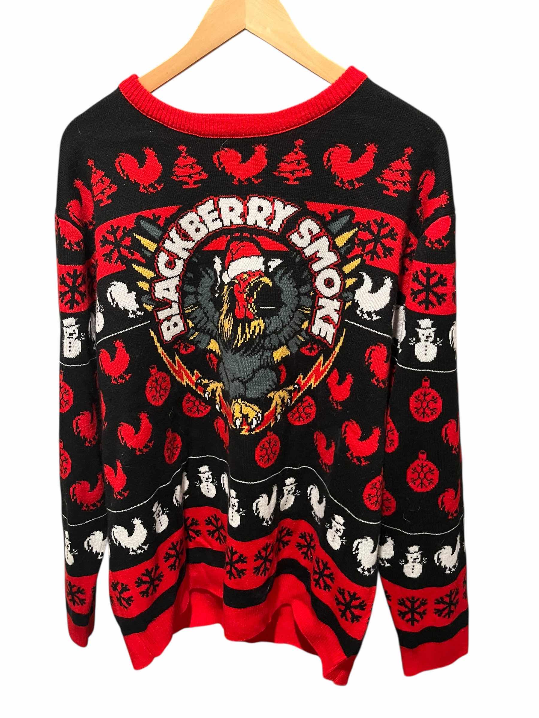 Photo 1 of MERCH MOUNTAIN BLACKBERRY SMOKE UGLY KNIT CHRISTMAS SWEATER MENS 2XL