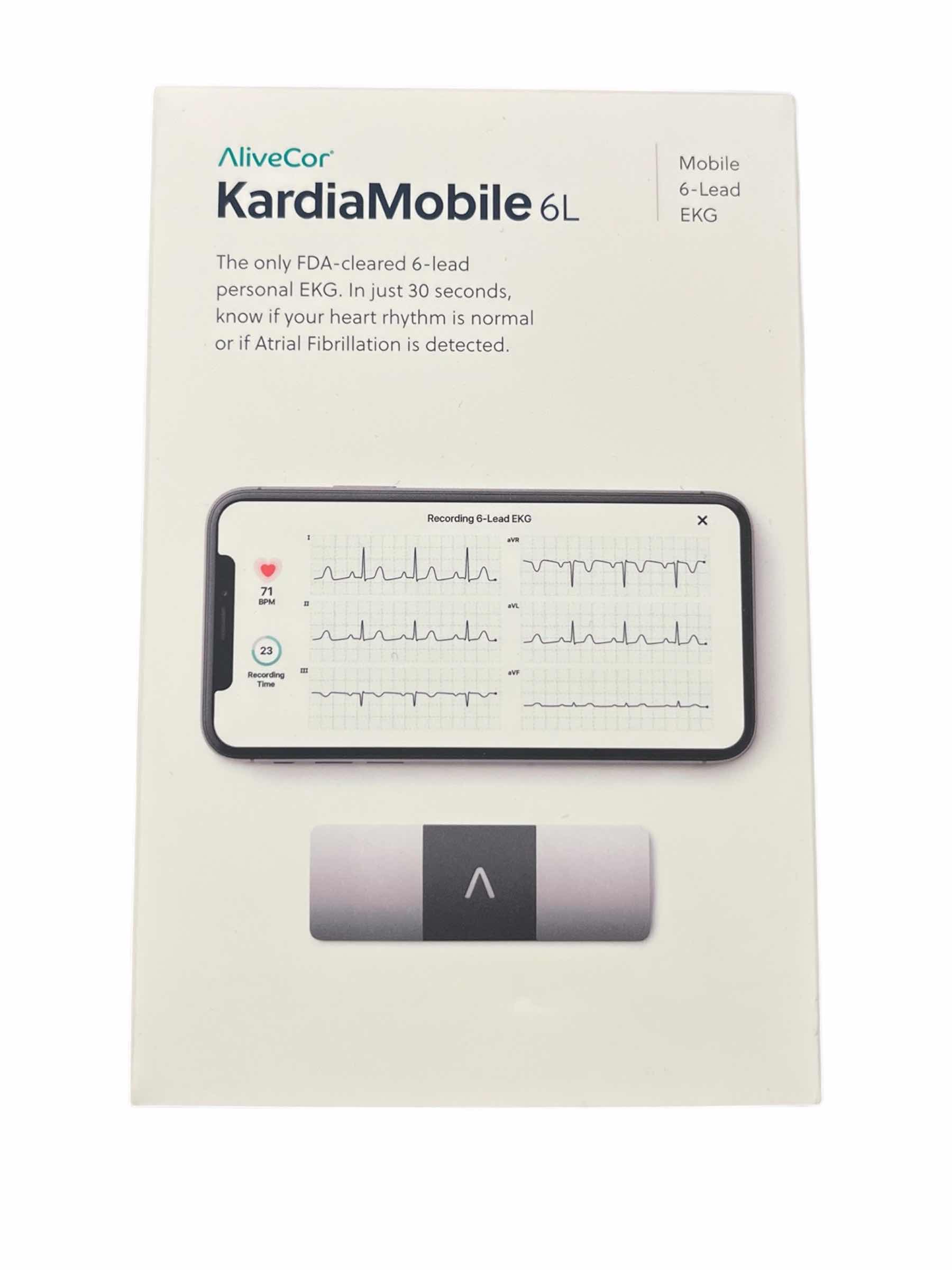 Photo 1 of ALIVE COR KARDIA MOBLE 6 LEAD PERSONAL EKG