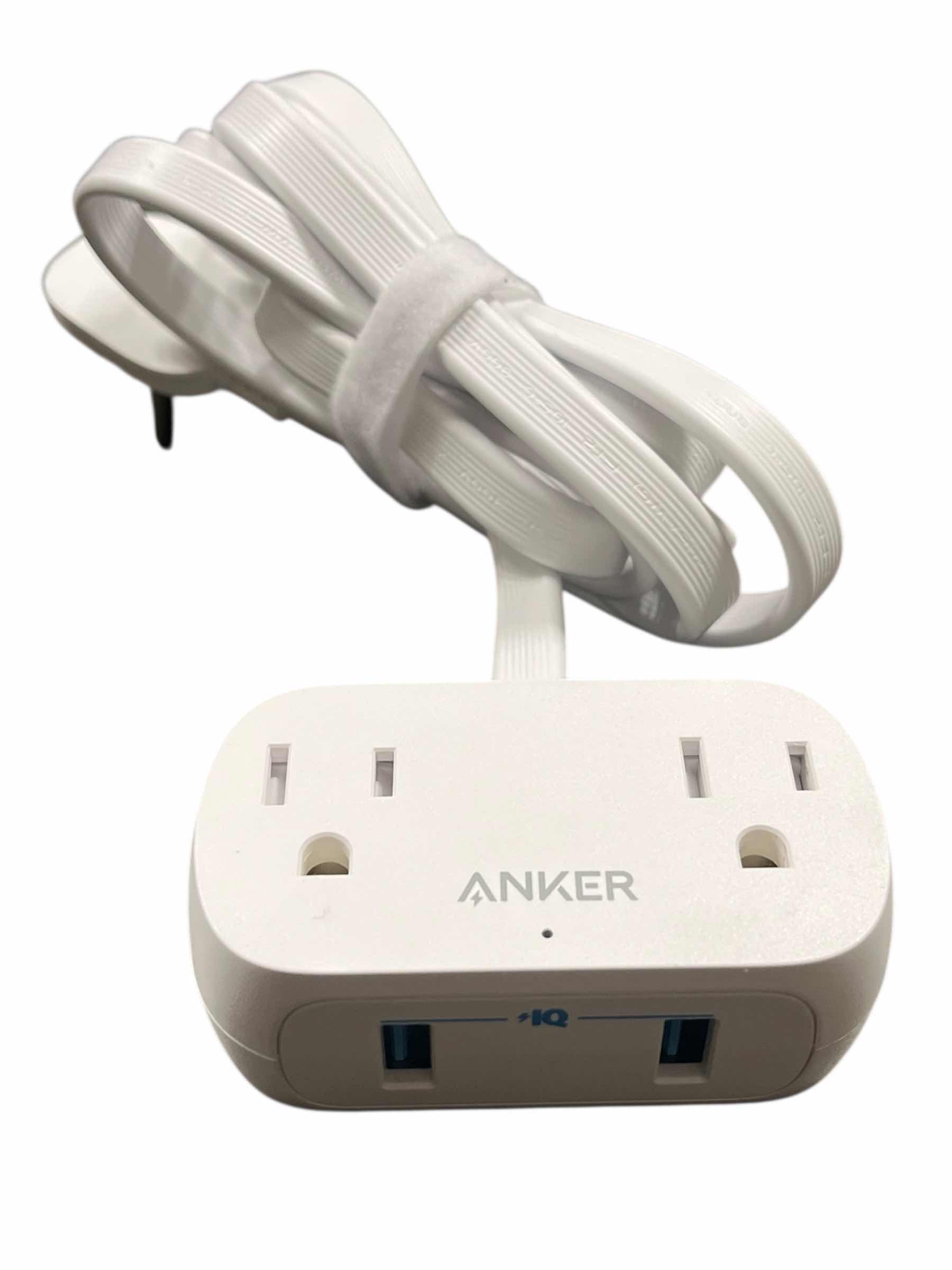 Photo 1 of ANKER POWER EXTEND 2 USB 2 OUTLET MINI POWER STRIP A9123