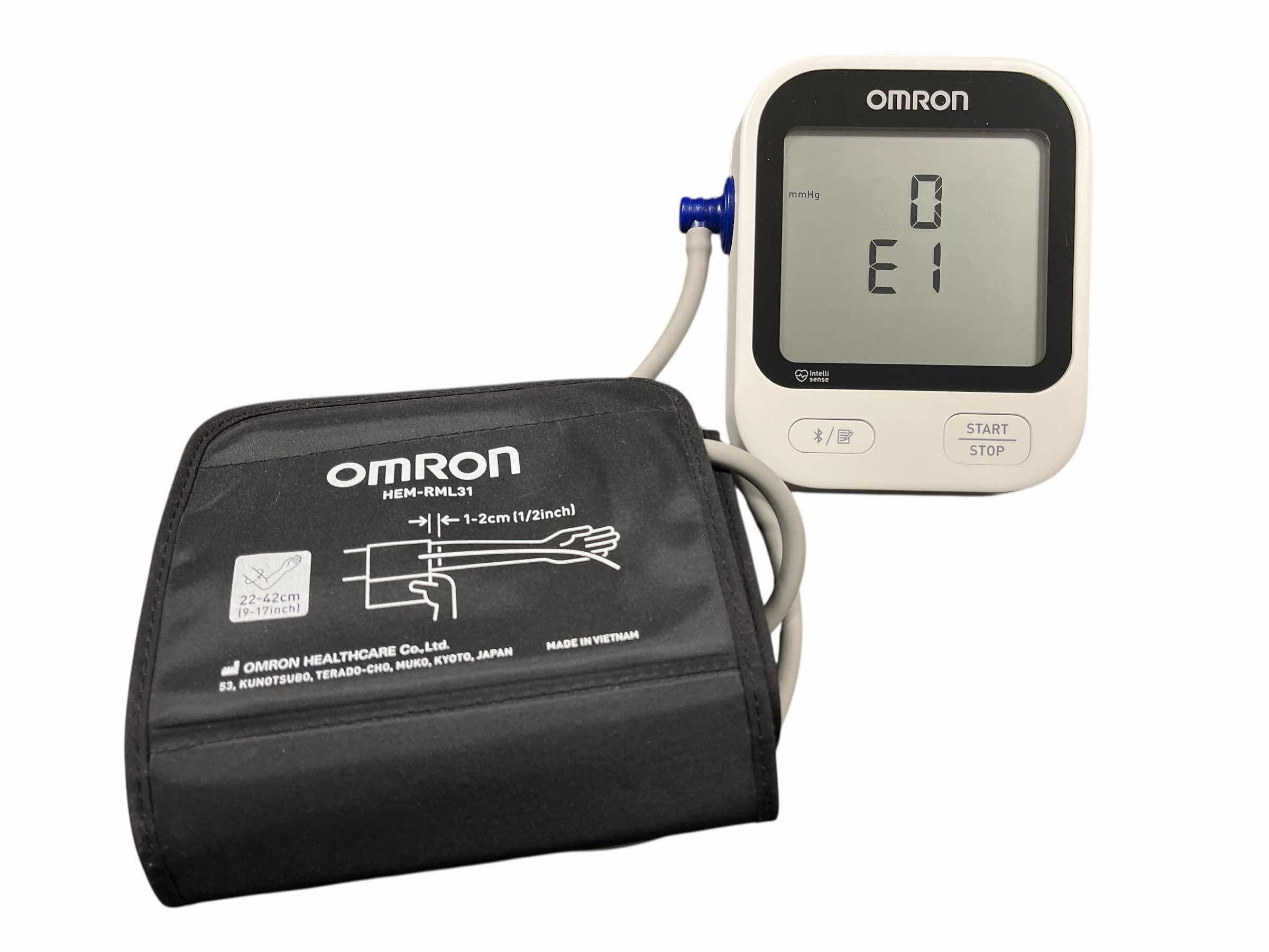 Photo 1 of OMRON BLOOD PRESSURE MONITOR BP7255