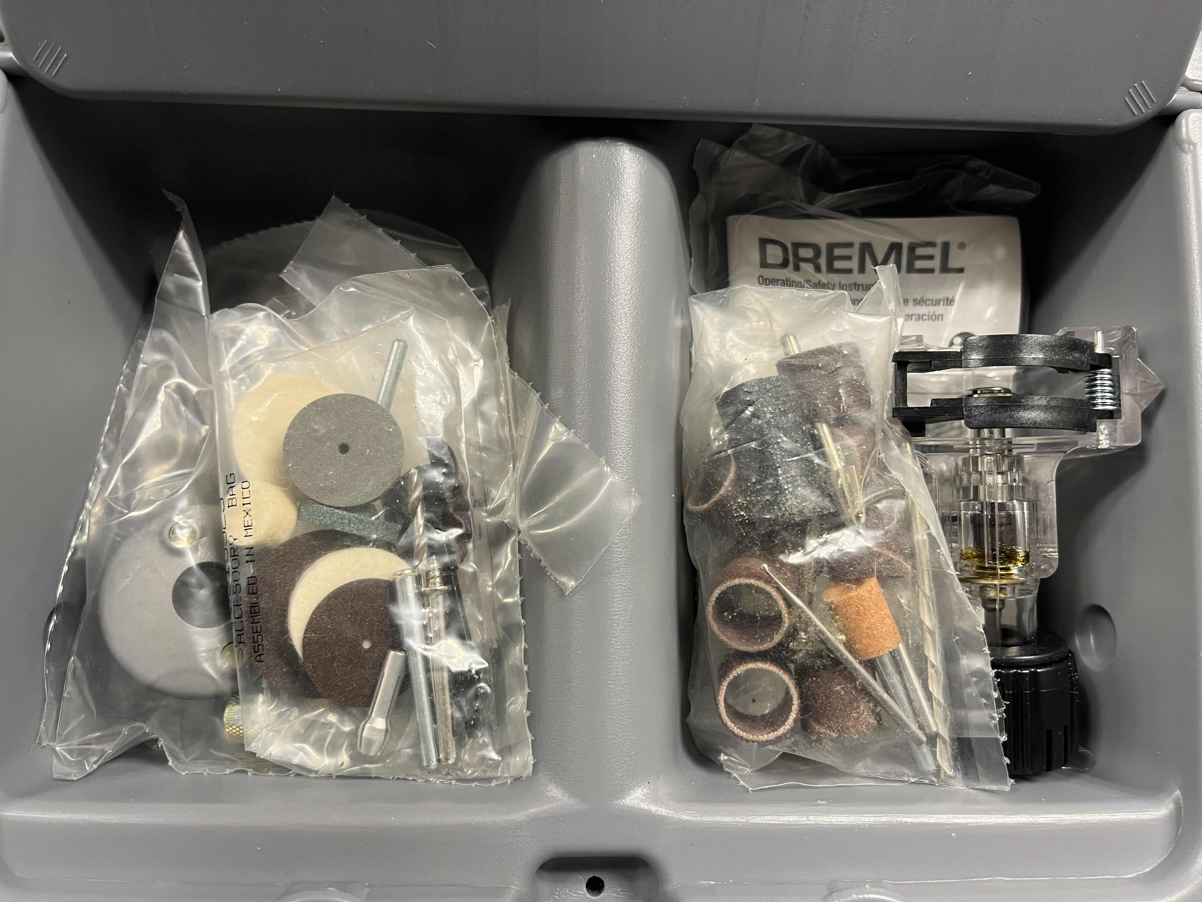 Photo 3 of DREMEL MULTI-PRO VARIABLE SPEED CORDED ROTARY TOOL KIT W CASE