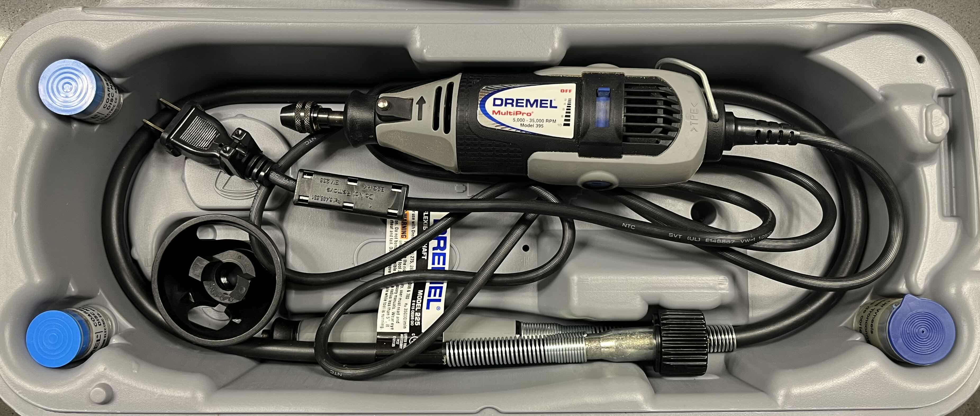 Photo 2 of DREMEL MULTI-PRO VARIABLE SPEED CORDED ROTARY TOOL KIT W CASE