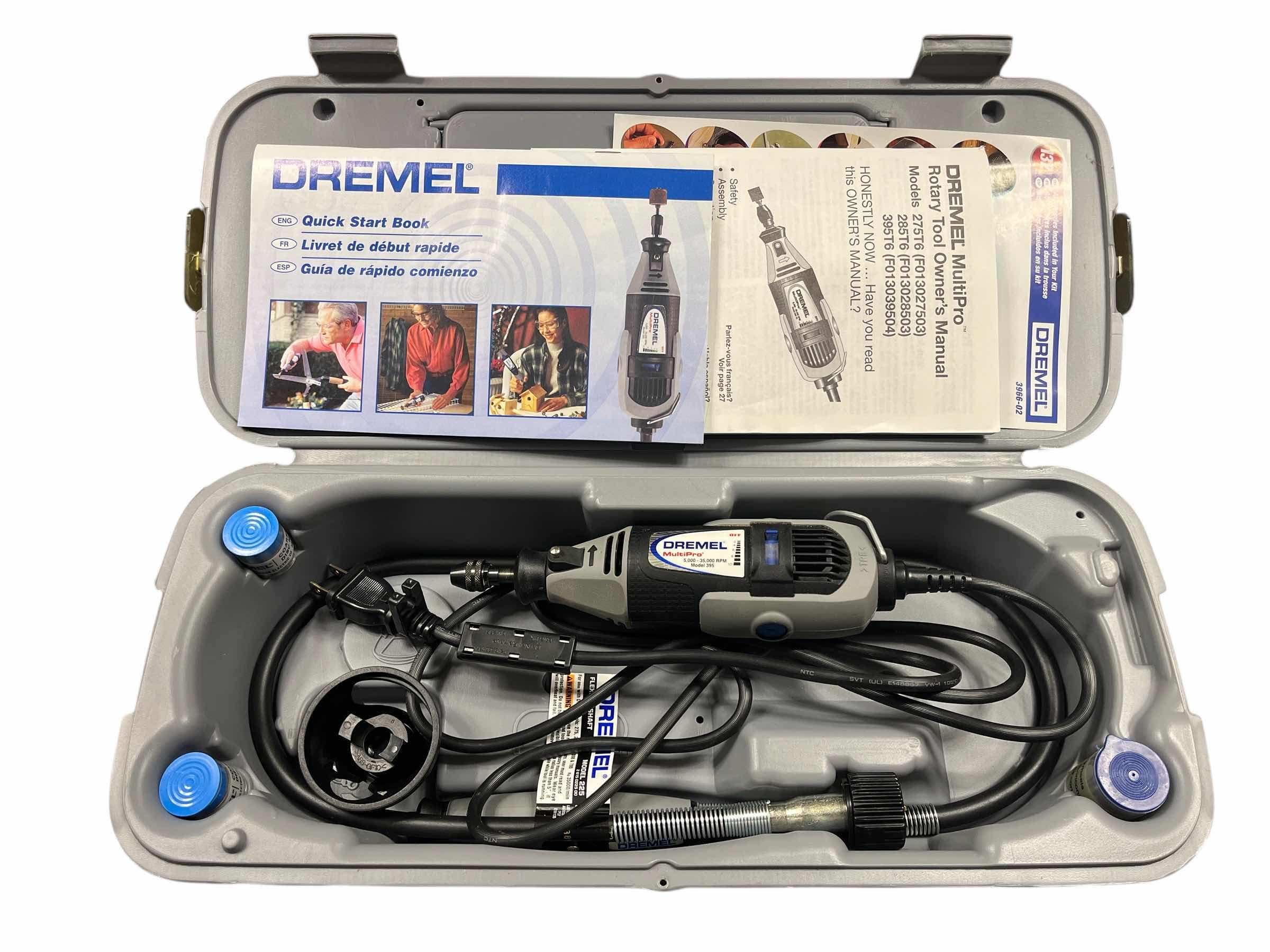 Photo 1 of DREMEL MULTI-PRO VARIABLE SPEED CORDED ROTARY TOOL KIT W CASE