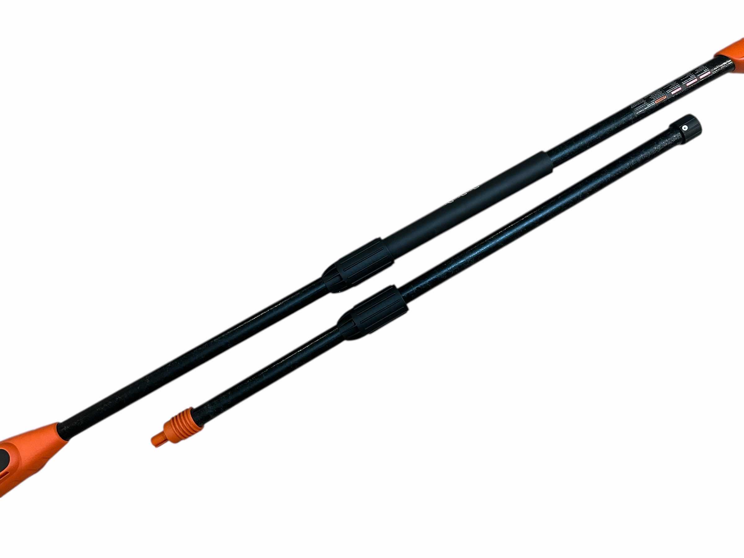 Photo 1 of BLACK & DECKER 20VOLT POLE SAW LPP12O W 20VOLT BATTERY & EXTENSION POLE