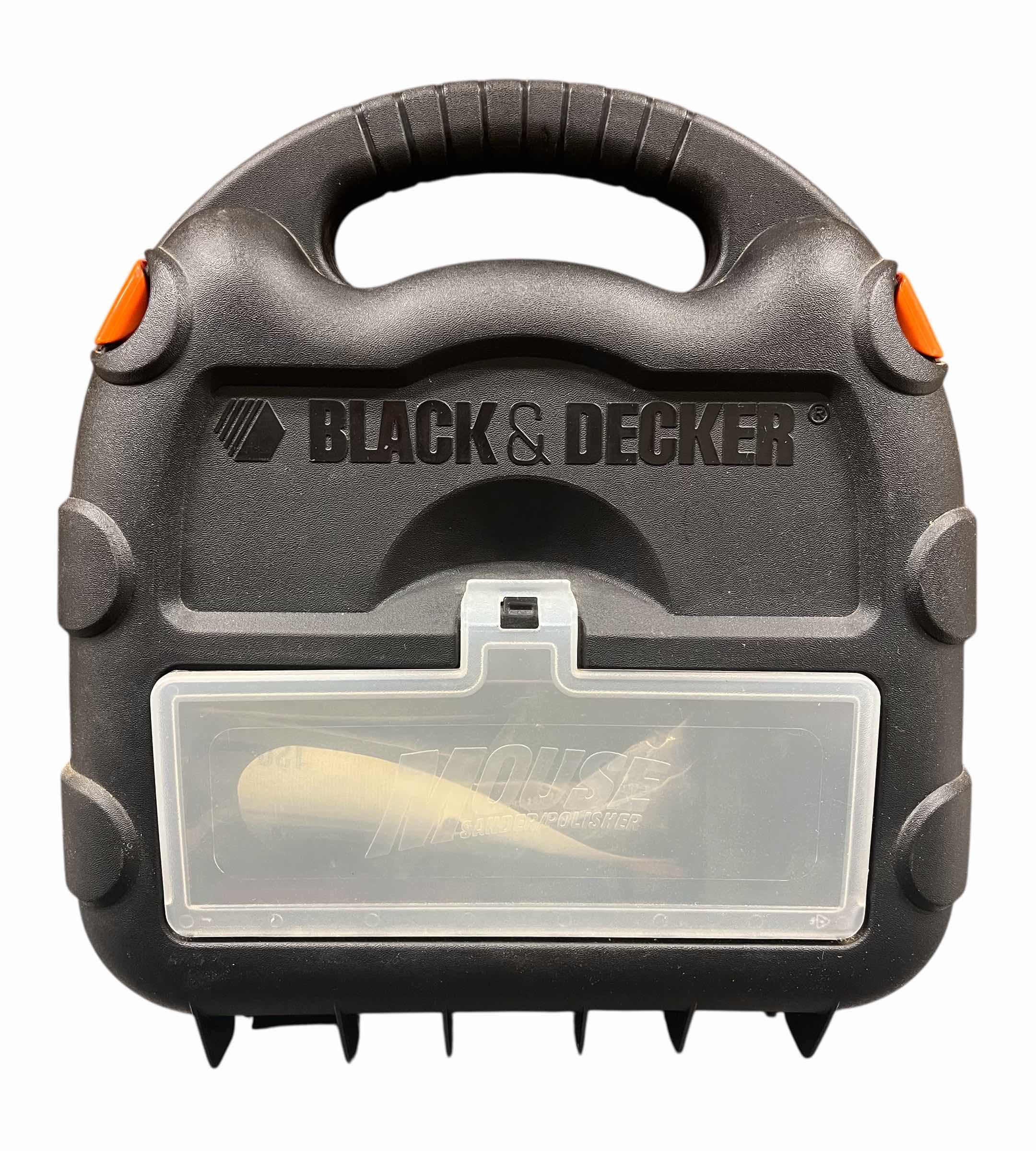 Photo 1 of BLACK & DECKER MOUSE SANDER/POLISHER KIT M500 W CASE