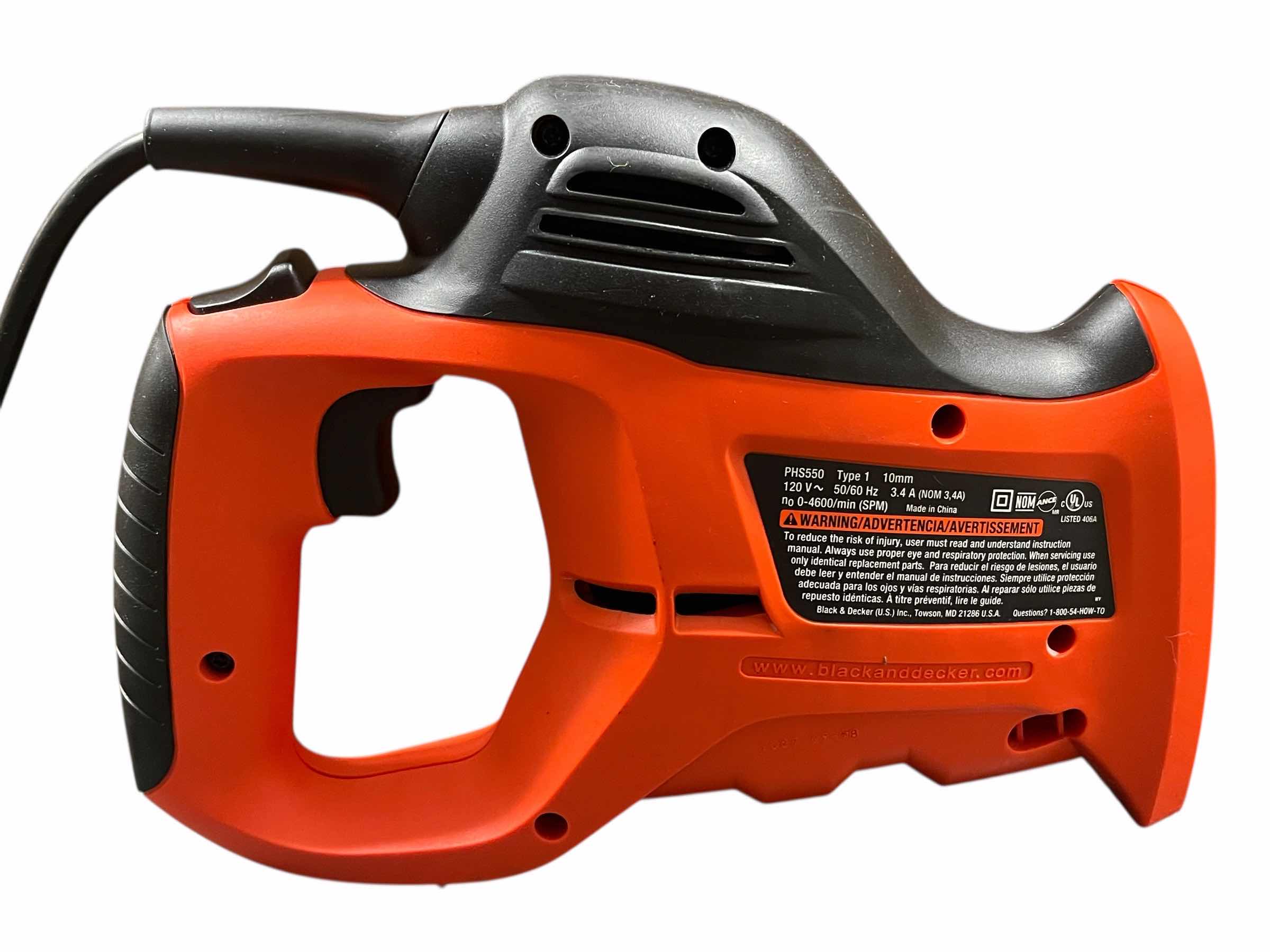 Photo 1 of BLACK & DECKER CORDED HAND SAW PHS550