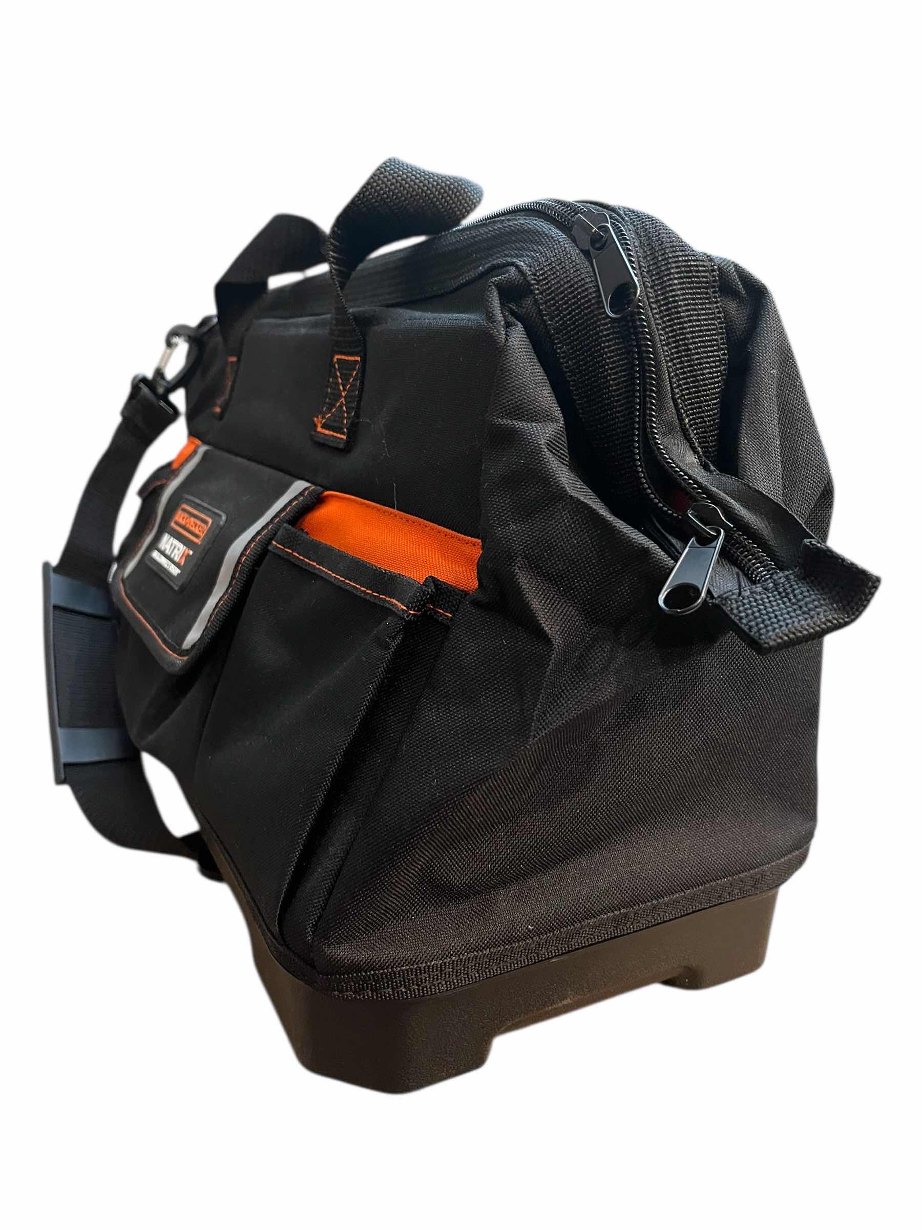 Photo 1 of BLACK & DECKER 21” MATRIX QUICK CONNECT SYSTEM WIDE MOUTH TOTE TOOL BAG