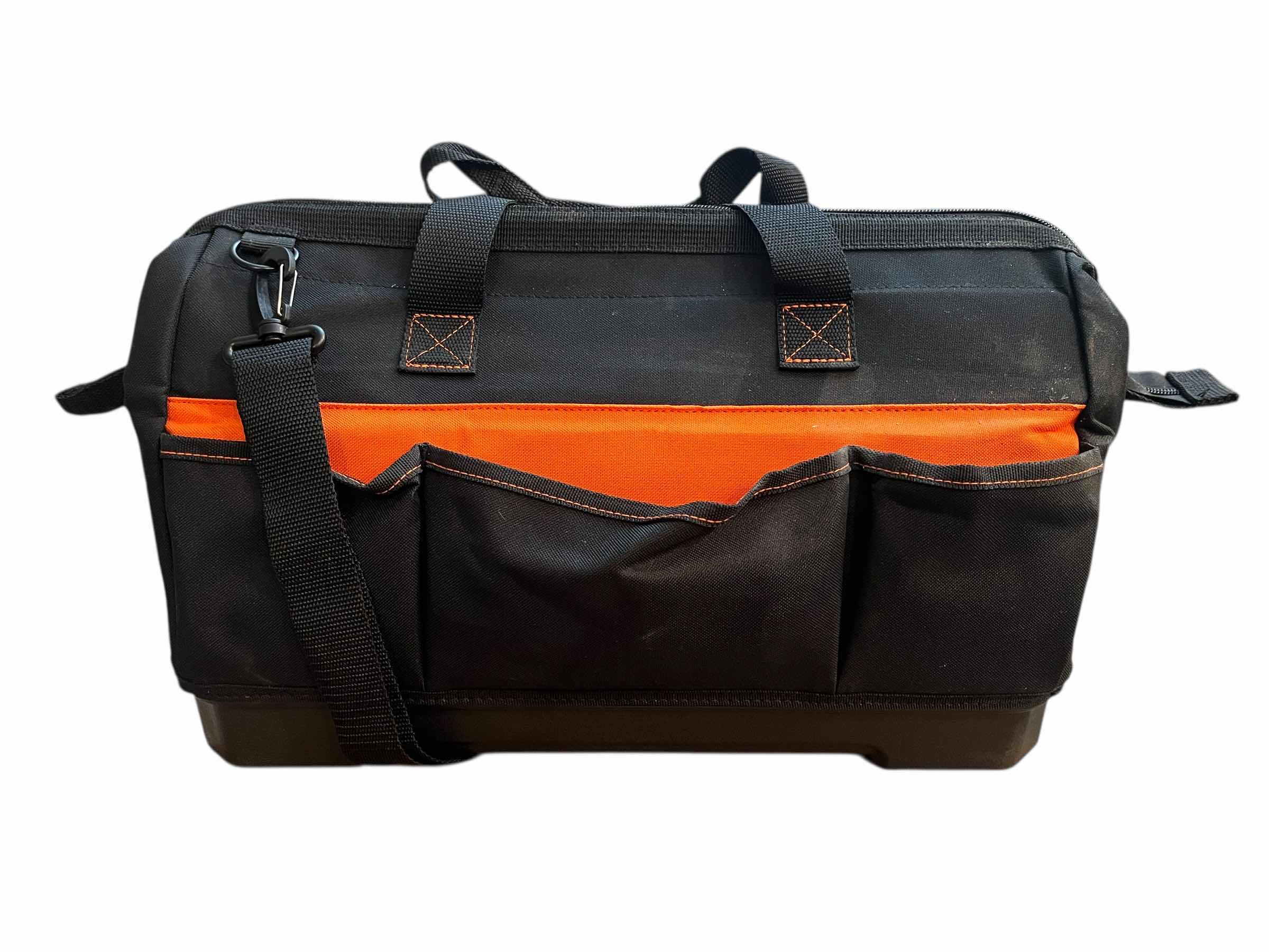 Photo 1 of BLACK & DECKER 21” MATRIX QUICK CONNECT SYSTEM WIDE MOUTH TOTE TOOL BAG