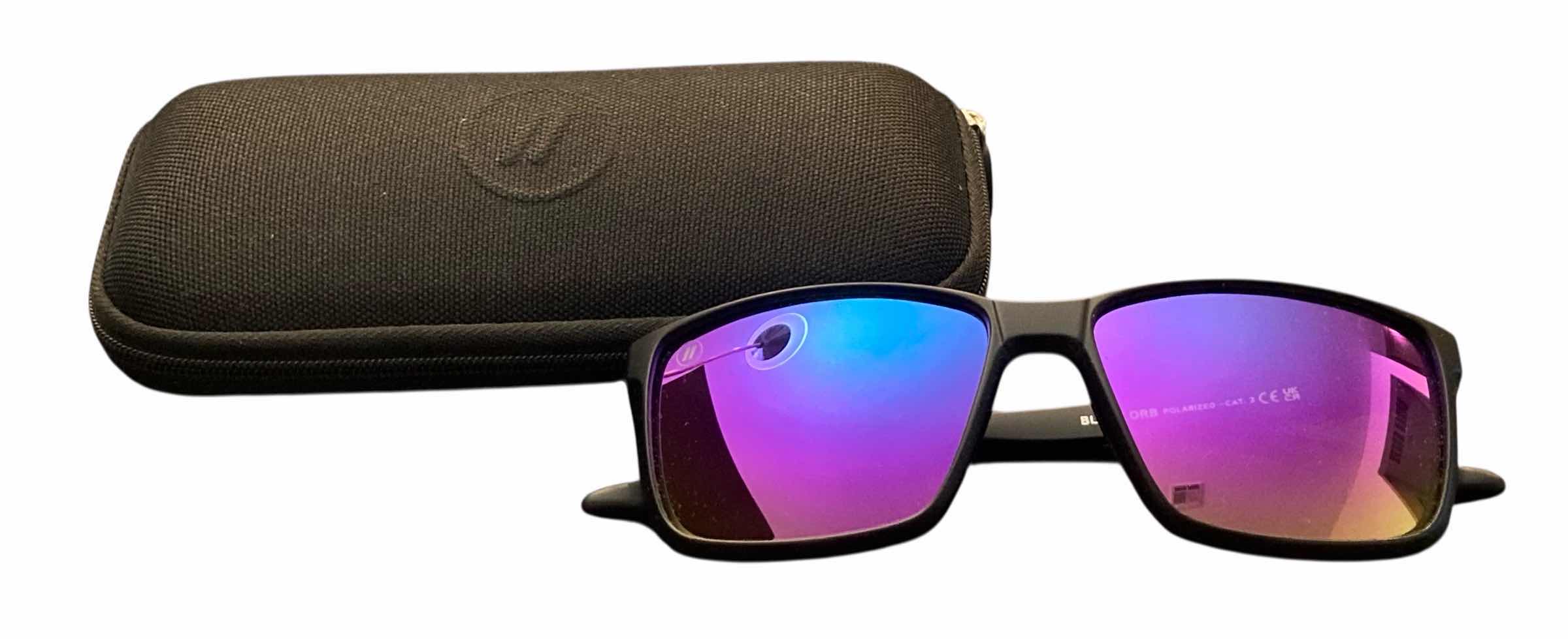 Photo 1 of BLENDERS EYEWEAR CANYON UV PROTECTION BLACK ORB POLARIZED SUNGLASSES W BLACK CASE (UNISEX)