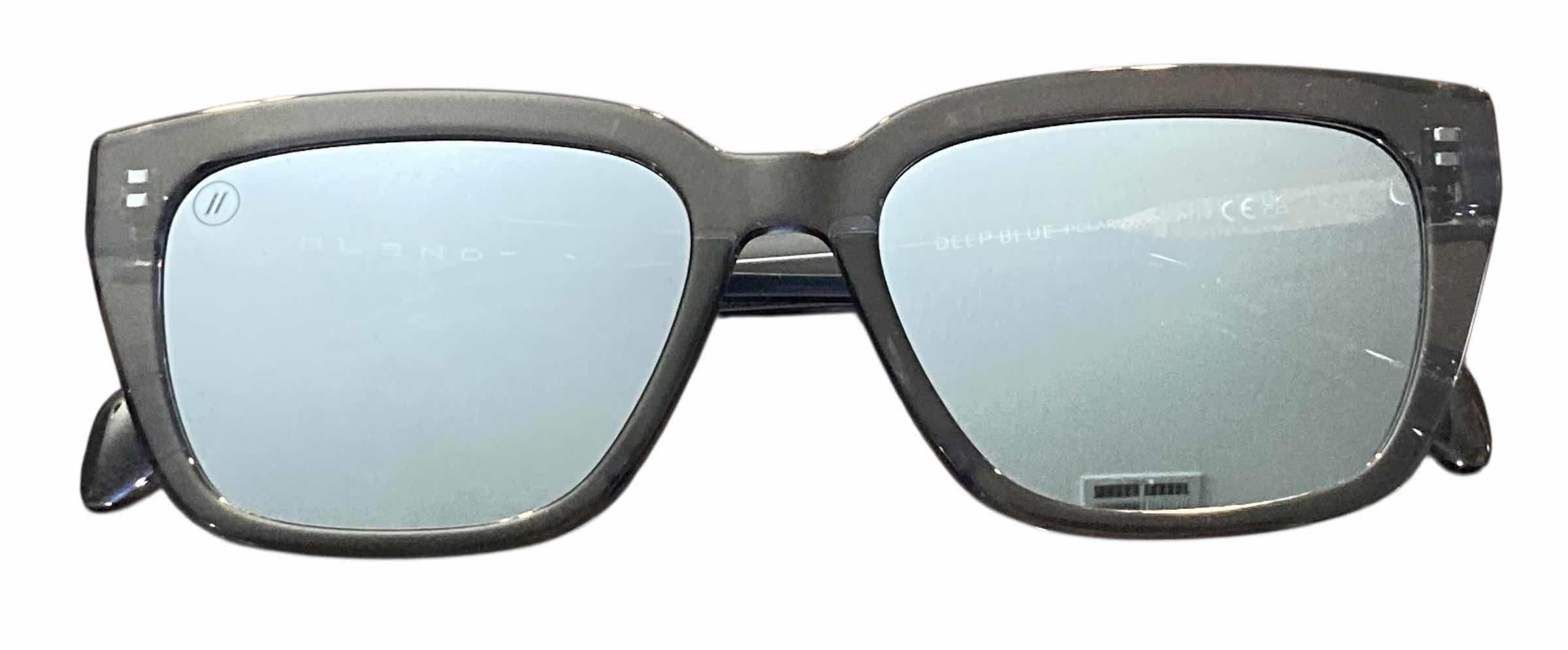 Photo 1 of BLENDERS EYEWEAR MAVE UV PROTECTION GREY POLARIZED SUNGLASSES W BLACK CASE (UNISEX)
