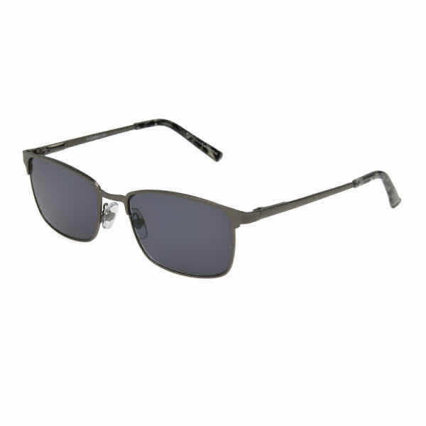 Photo 1 of FOSTER GRANT MULTI-FOCUS BRAYDON SUNREADERS GUNMETAL +1.75 READING GLASSES W CASE (MEN)