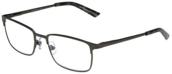 Photo 1 of FOSTER GRANT MULTI-FOCUS BRAYDON GUNMETAL +1.75 READING GLASSES W CASE (MEN)