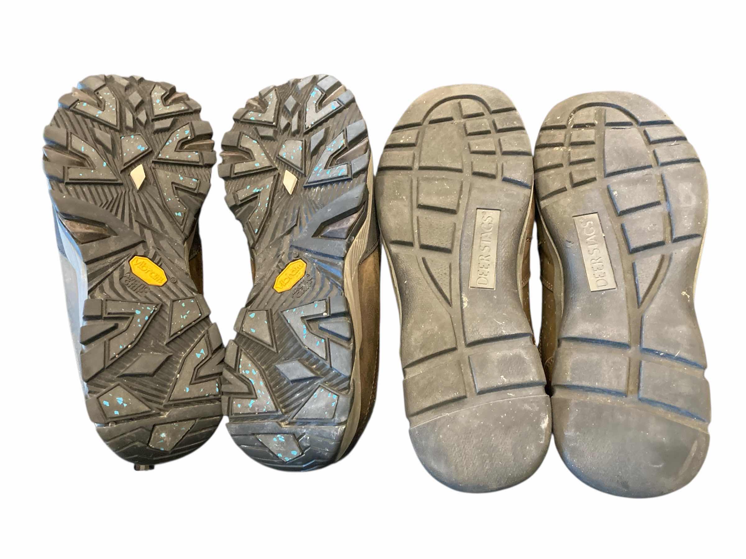 Photo 7 of MERRELL MENS COLDPACK ICE MOCK WATERPROOF BROWN WINTER SHOES & DEER STAGS EVEREST2 COMFORT SLIP ON SHOES SIZE 10