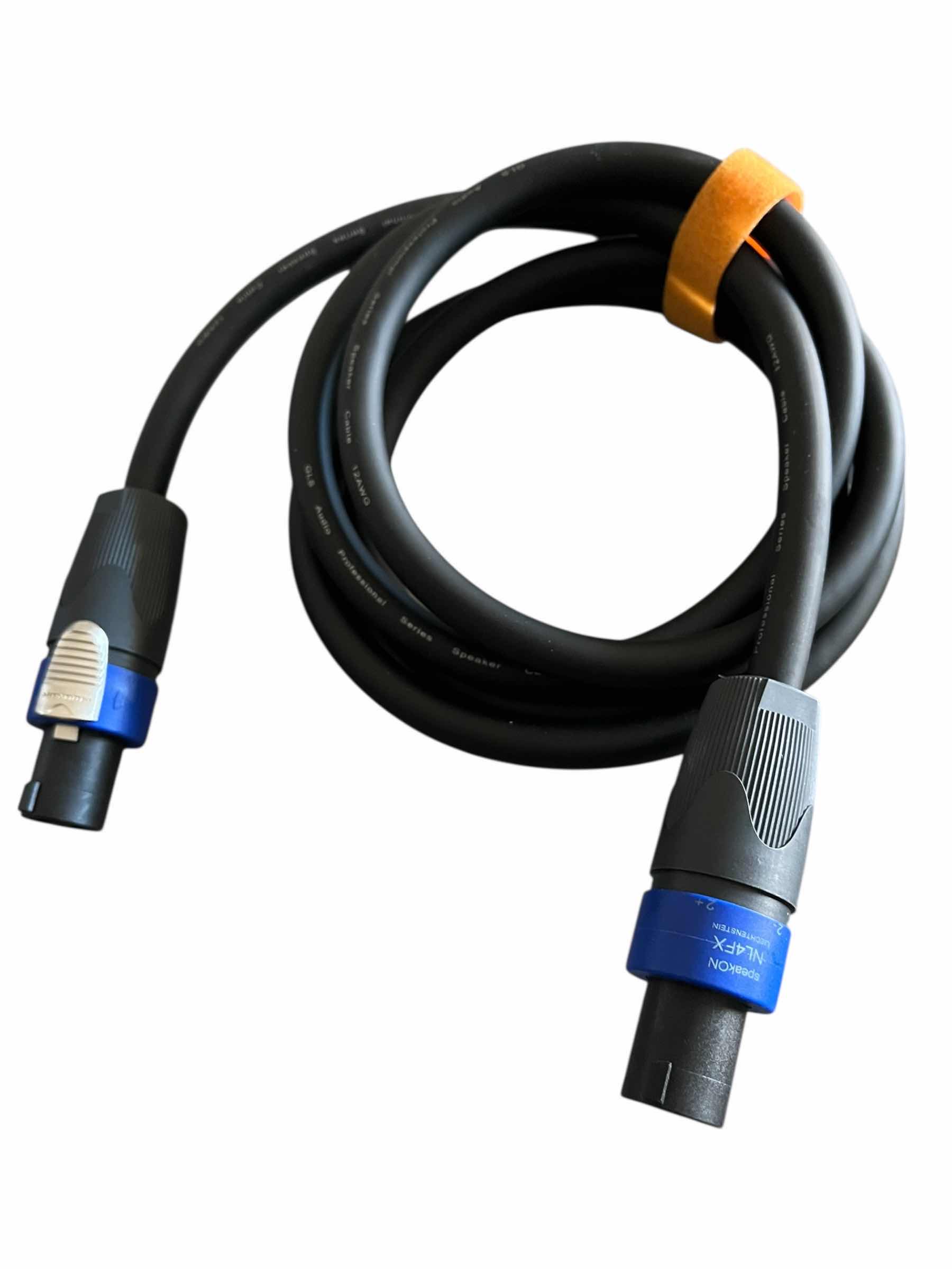 Photo 1 of GLS 3’ 12AWG PRO SERIES SPEAKER CABLE