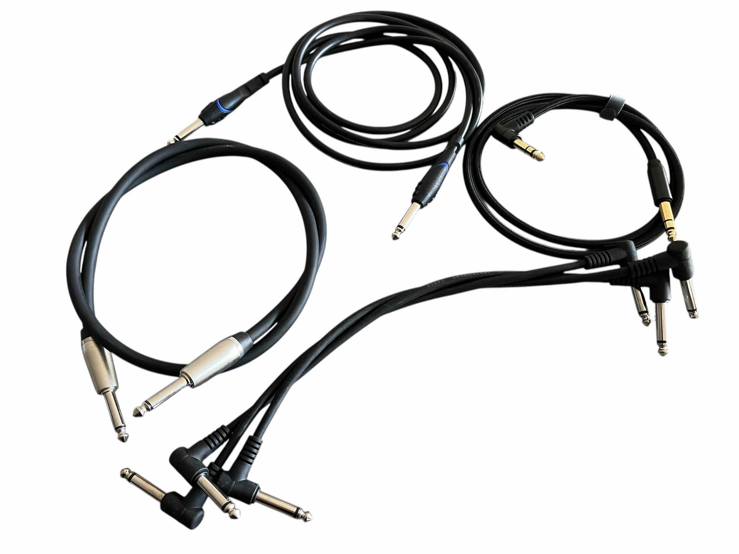 Photo 1 of INSTRUMENTAL CABLES-VARIOUS BRANDS & STYLES (6)