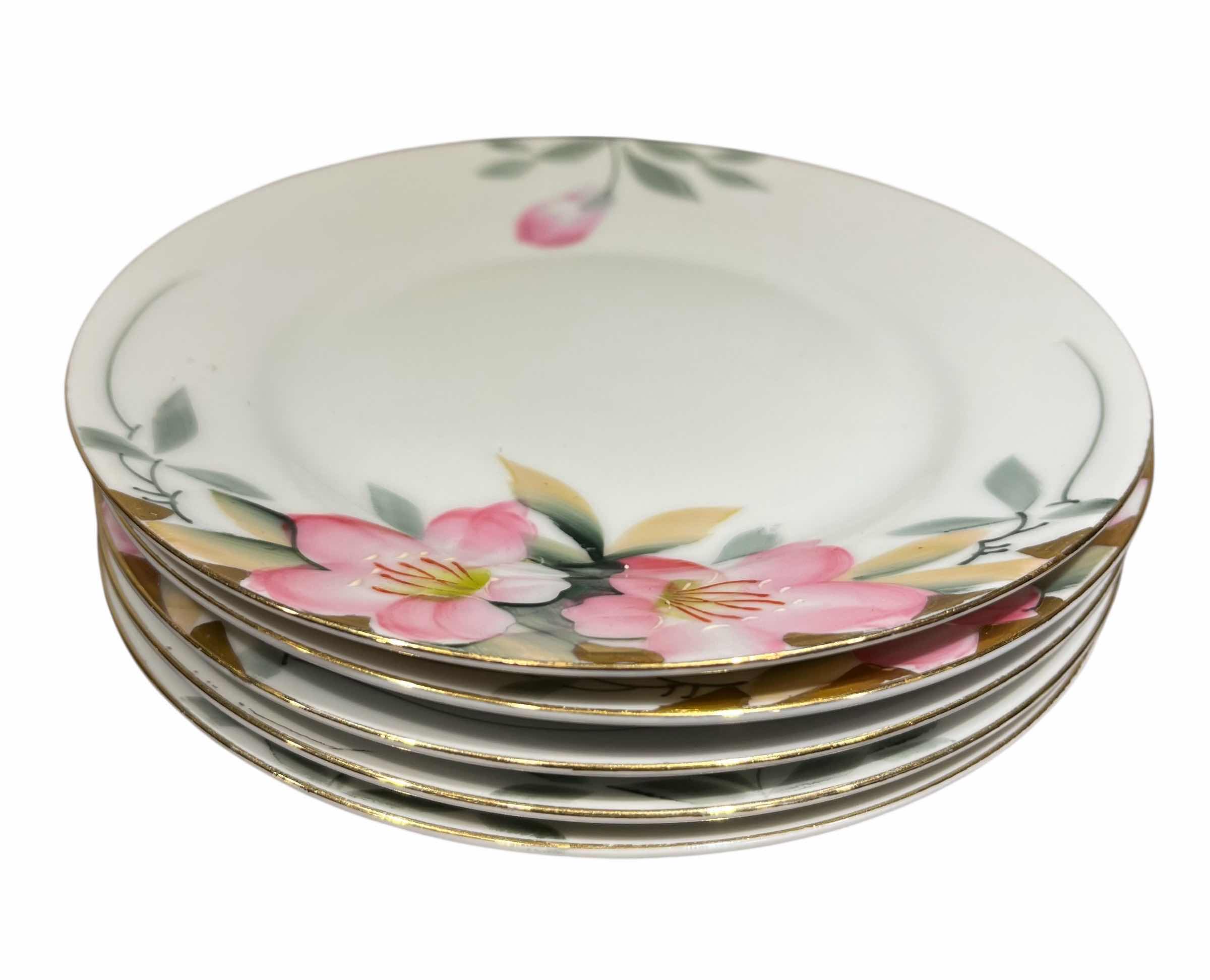 Photo 1 of NORITAKE AZALEA 6” BREAD PLATE (19322) SET OF 5