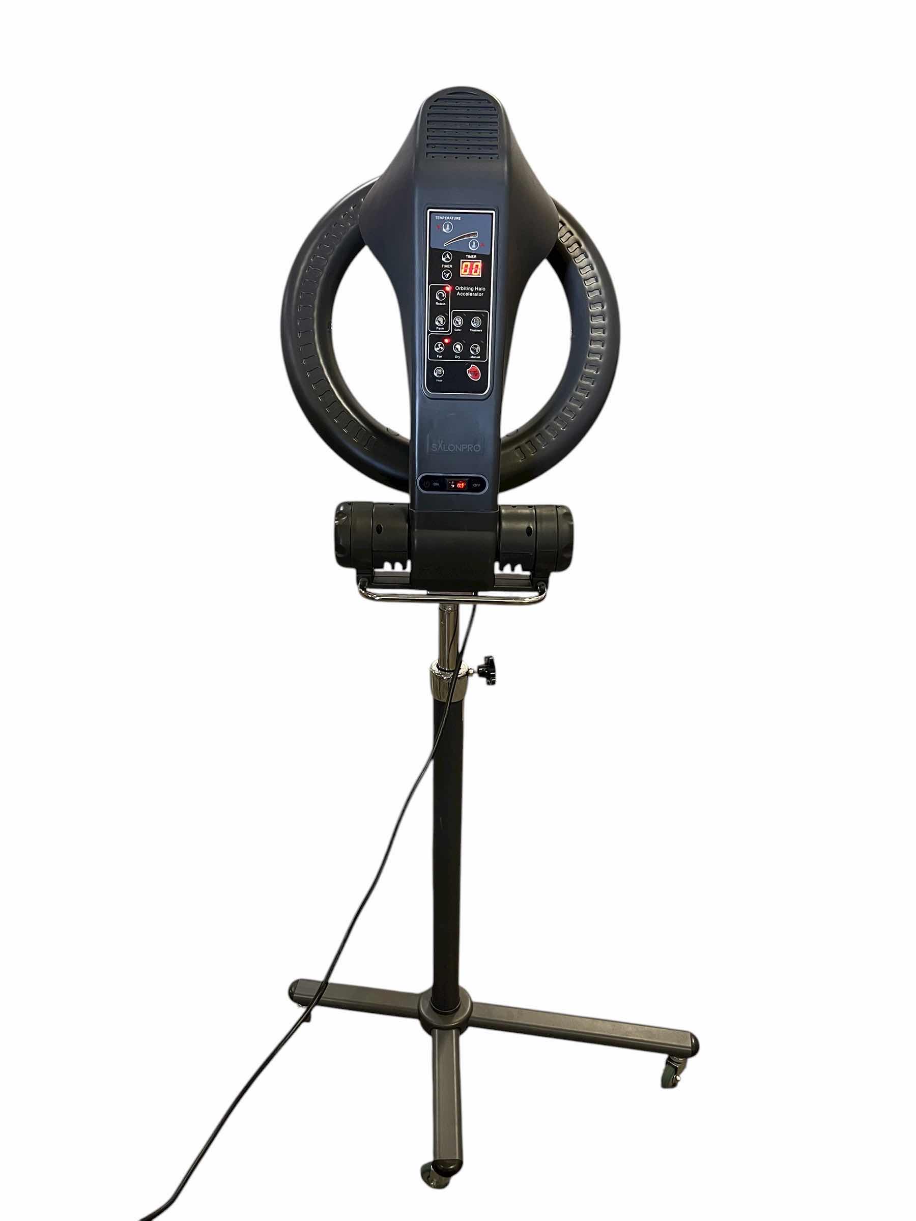 Photo 1 of SALONPRO BEAUTY GREY ROLLING ORBITING ROLLERBALL HALO INFRARED HAIR COLOR PROCESSOR & DRYER