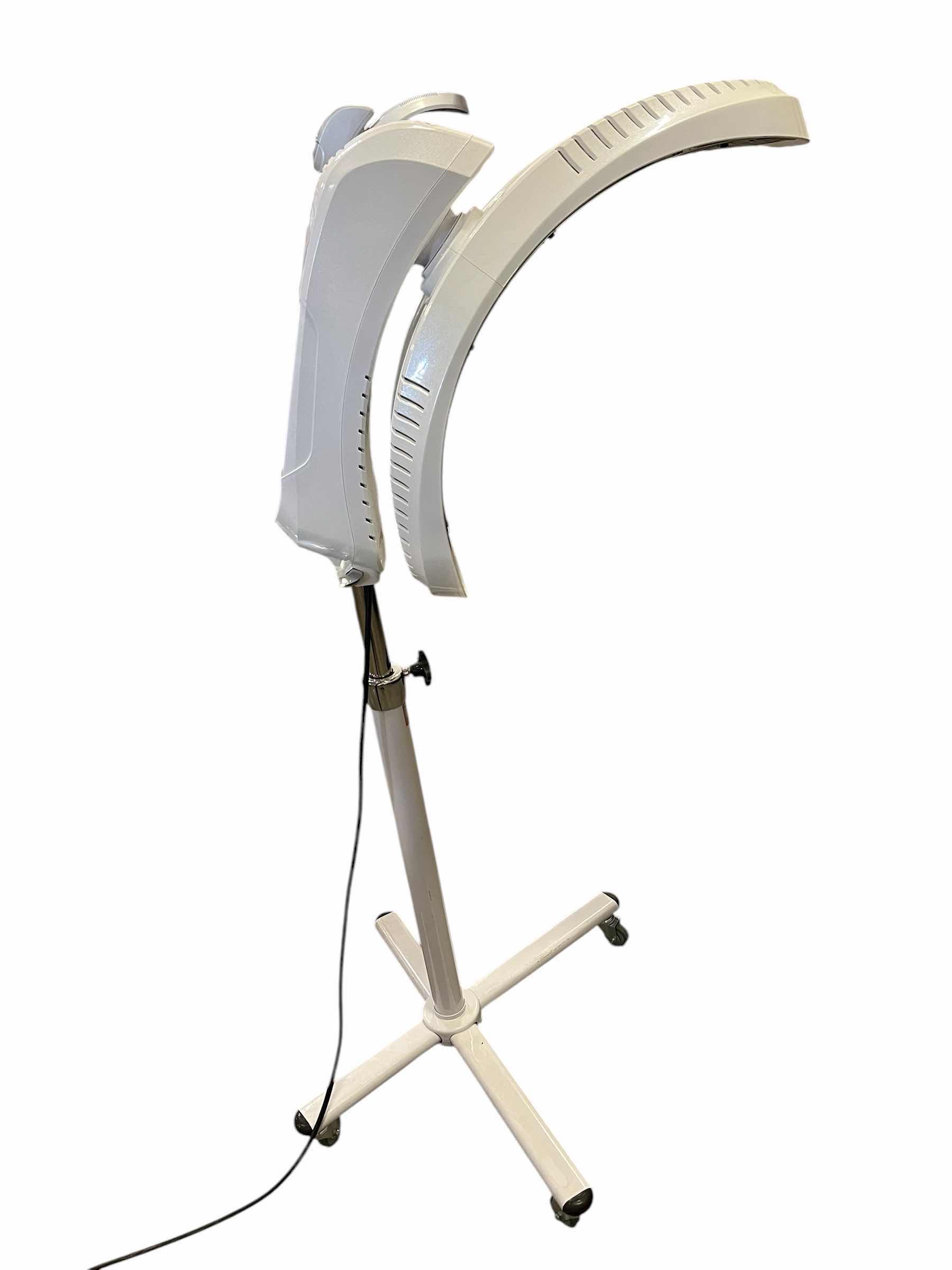 Photo 1 of SALONPRO BEAUTY WHITE ROLLING ORBITING HALO INFRARED HAIR COLOR PROCESSOR & DRYER