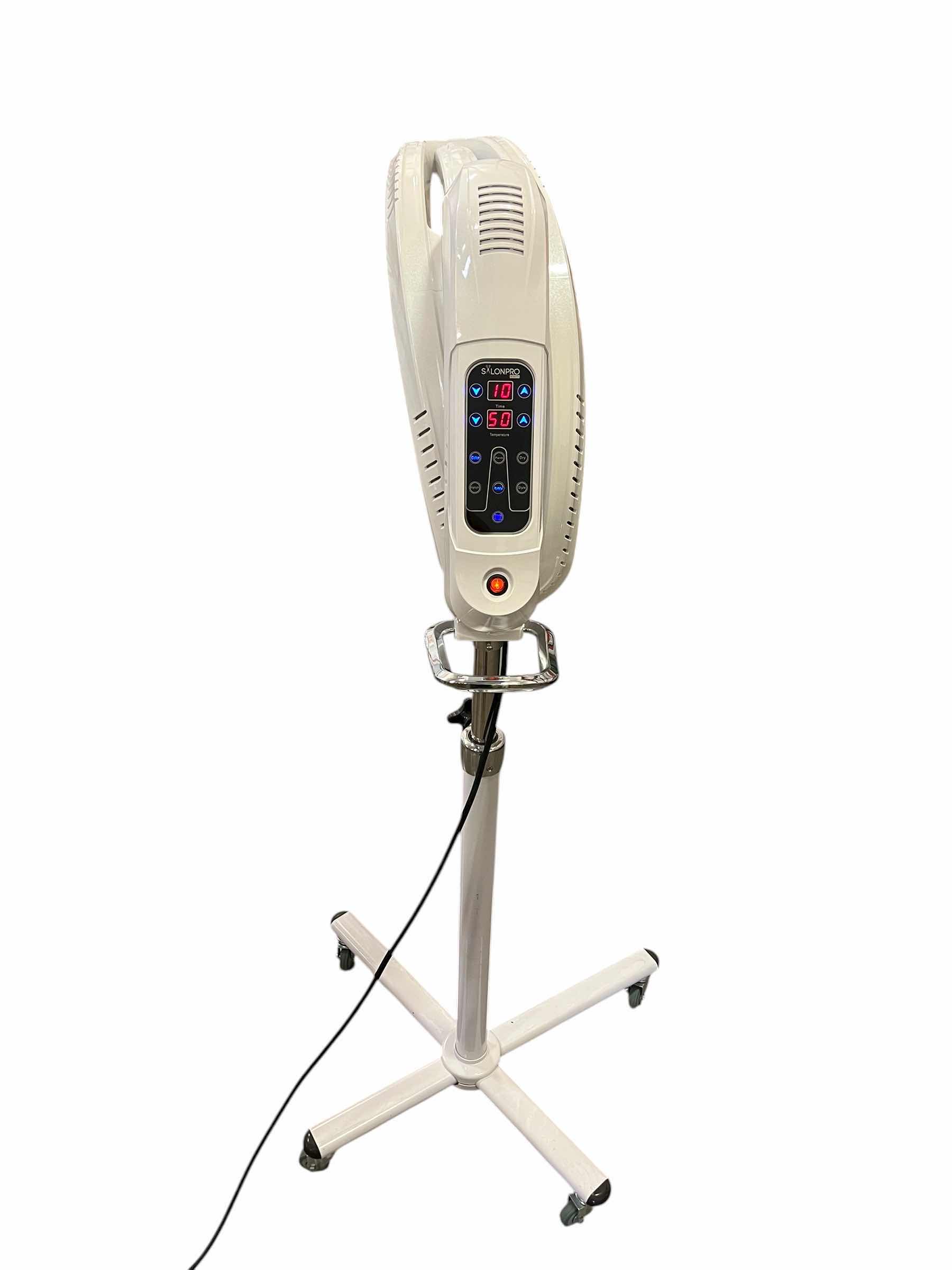 Photo 1 of SALONPRO BEAUTY WHITE ROLLING ORBITING HALO INFRARED HAIR COLOR PROCESSOR & DRYER