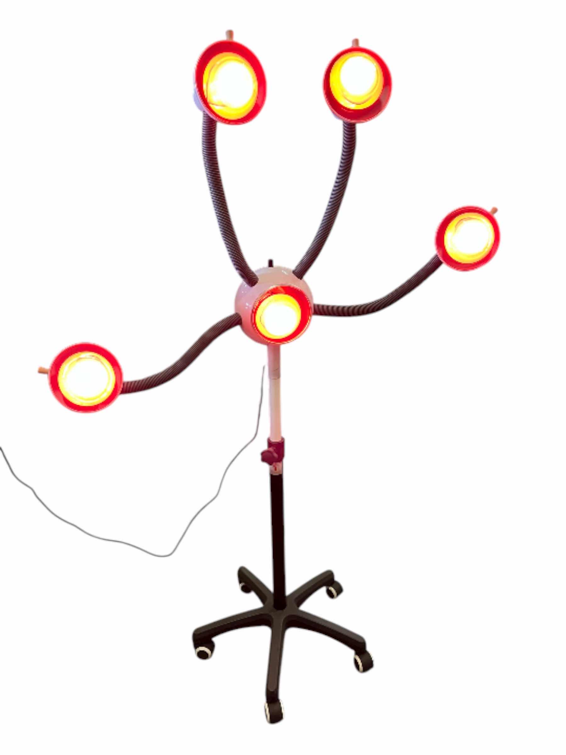 Photo 1 of SALON ROLLING 5 HEAD INFRARED COLOR PROCESSING LAMP