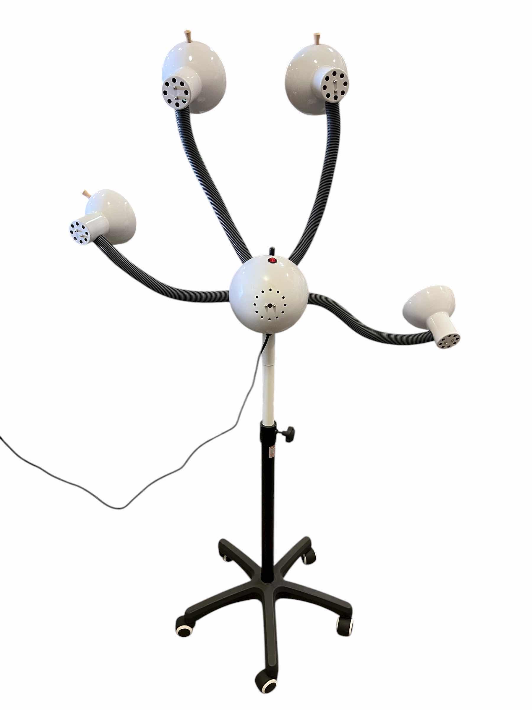 Photo 1 of SALON ROLLING 5 HEAD INFRARED COLOR PROCESSING LAMP