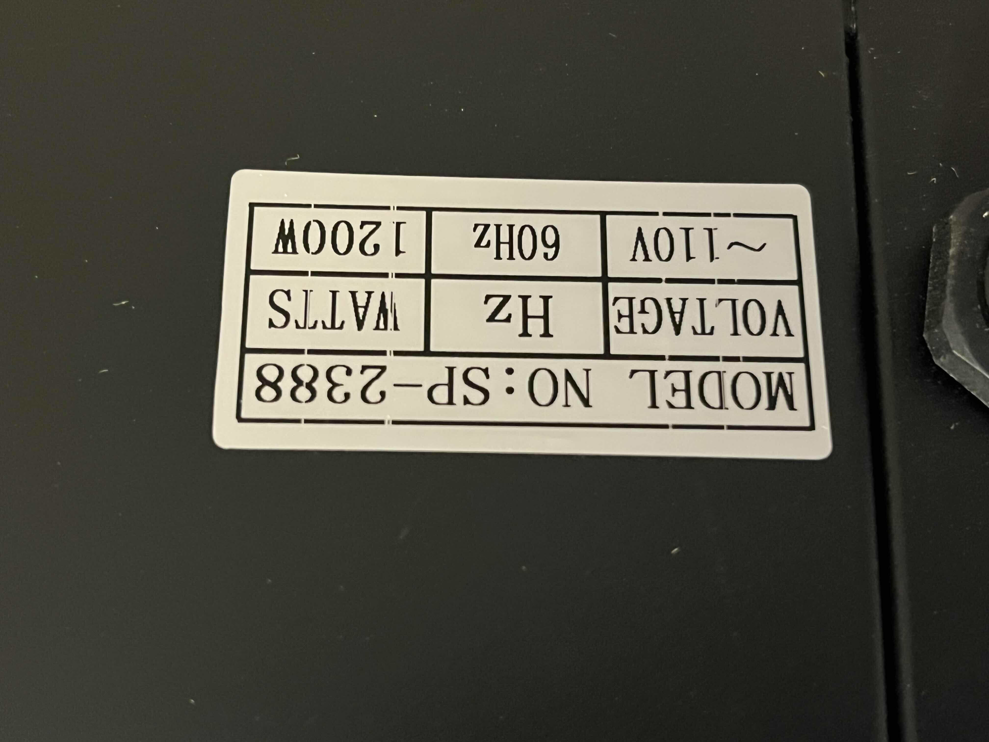 Photo 1 of SALONPRO IONIC HOODED HAIR DRYER SP-2388 W WHEEL PARTS