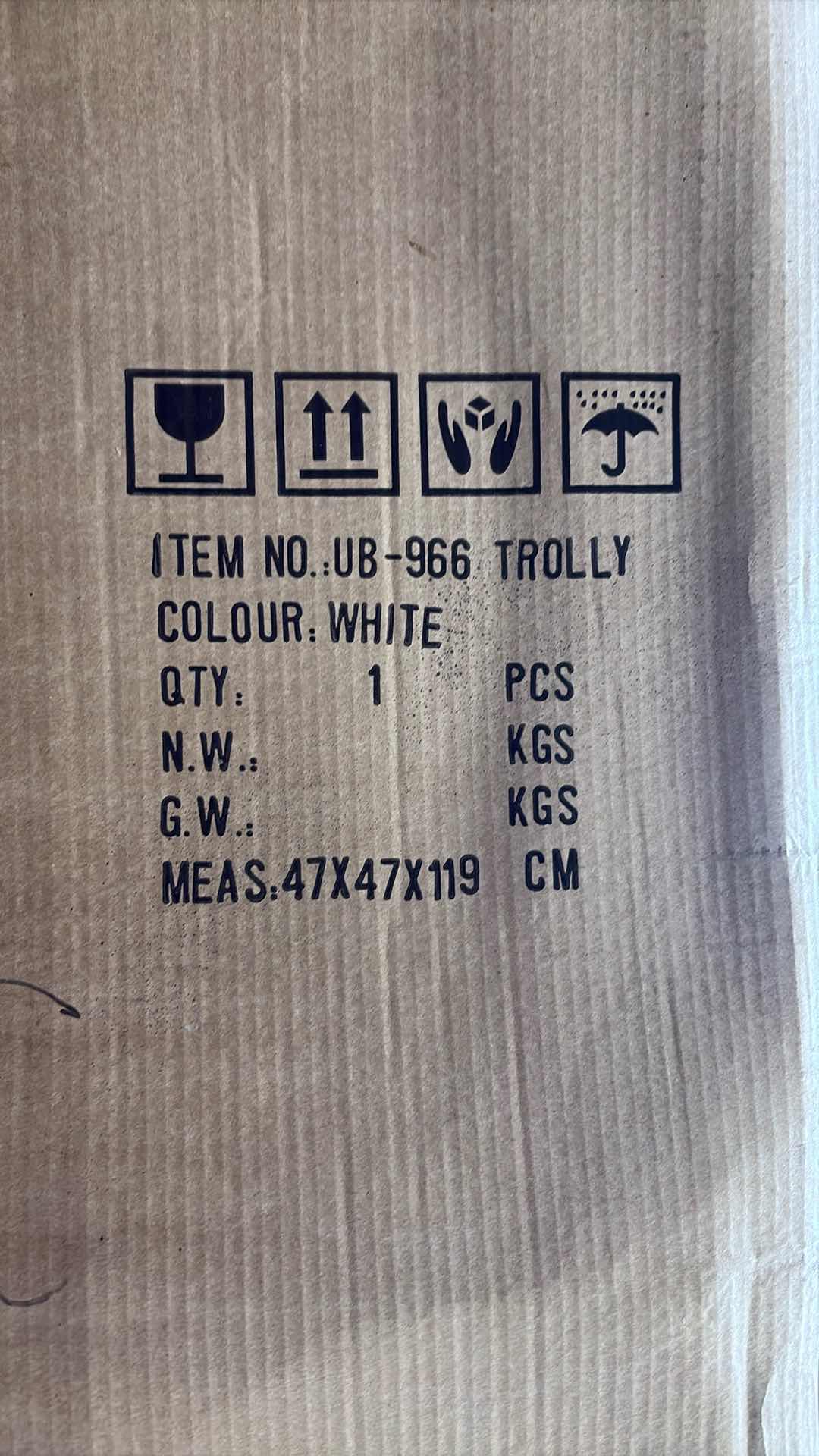 Photo 1 of SALON EQUIPMENT FACTORY CABINET WALNUT 16”X16”H45”