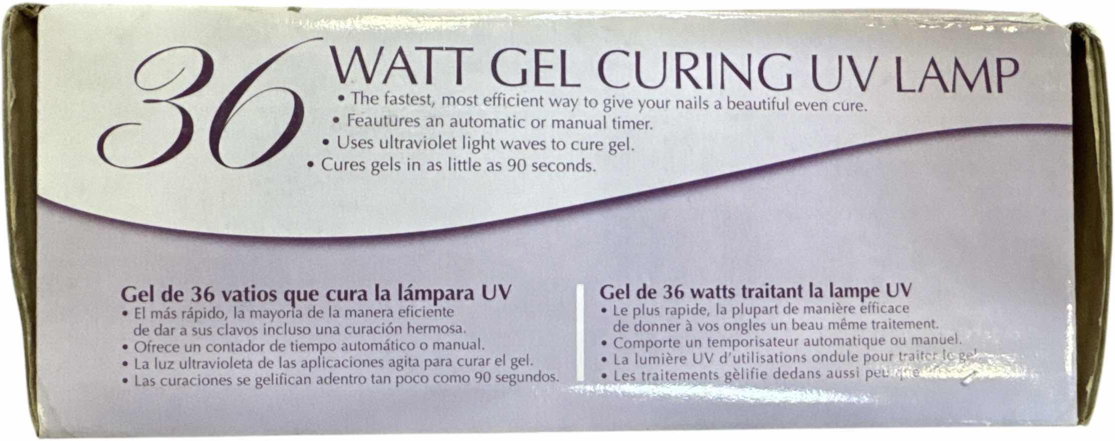 Photo 3 of IKONNA 36 WATT GEL CURING UV LAMP WHITE