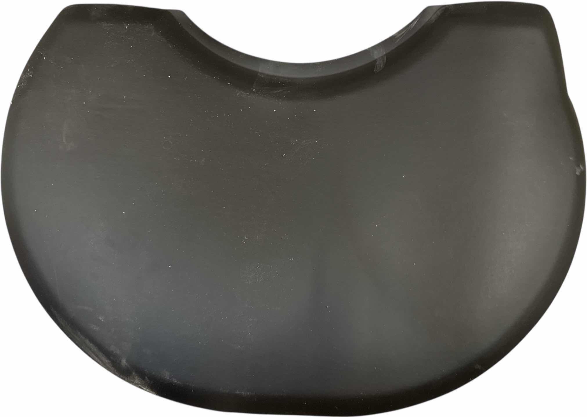 Photo 1 of IC URETHANE SEMI CIRCLE SALON MAT BLACK 42” X H29”