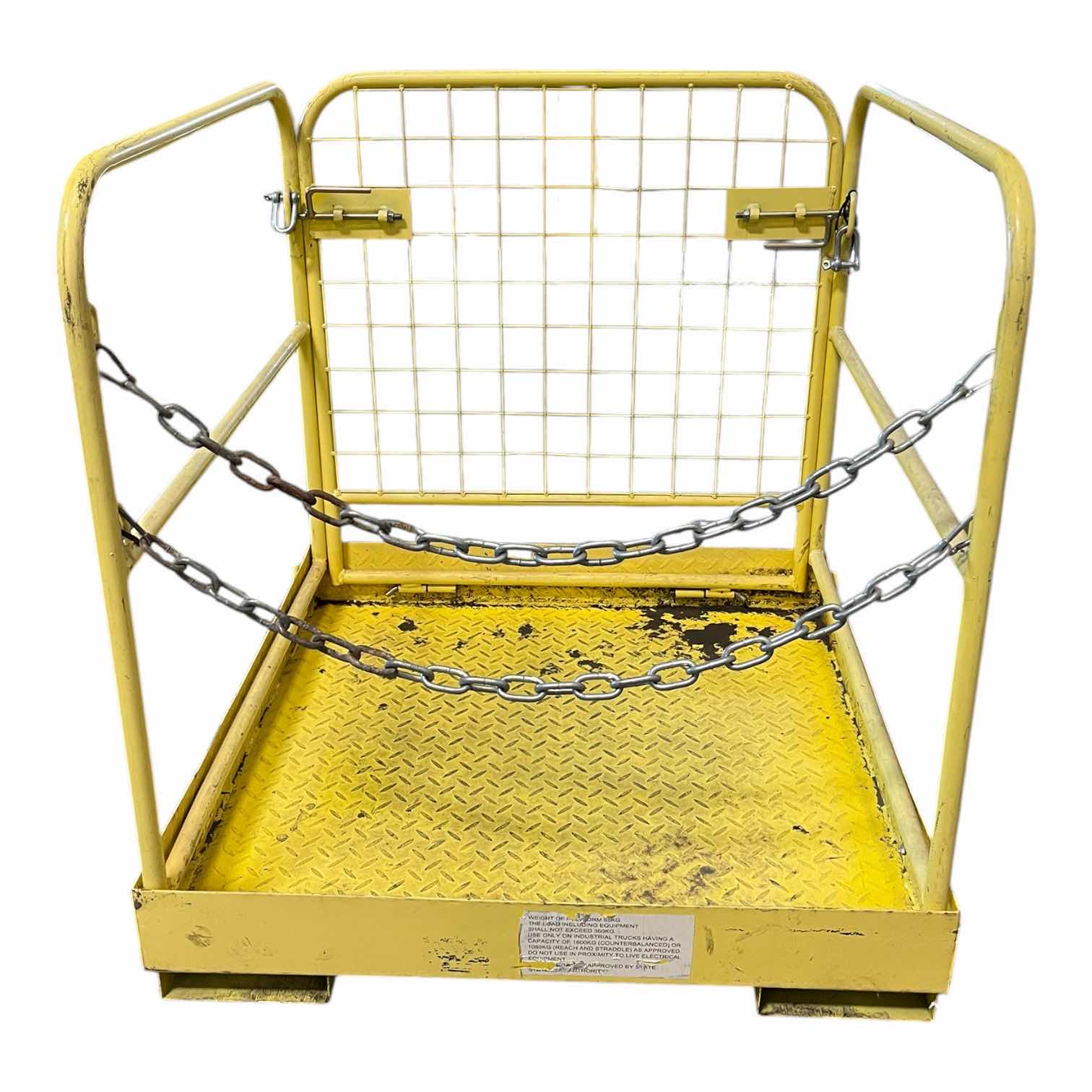 Photo 1 of FORKLIFT SAFETY CAGE 36.25” X 36.25” H38.5”