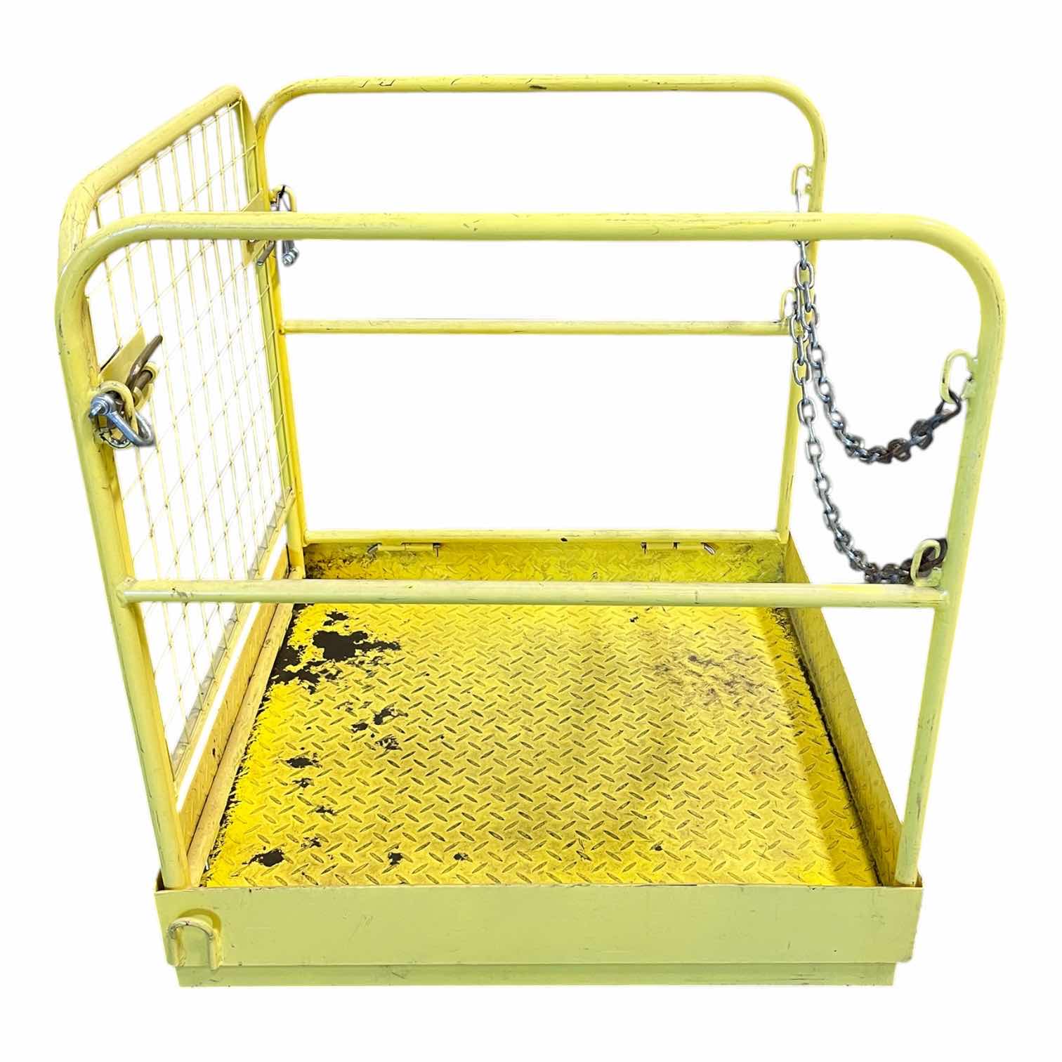 Photo 1 of FORKLIFT SAFETY CAGE 36.25” X 36.25” H38.5”