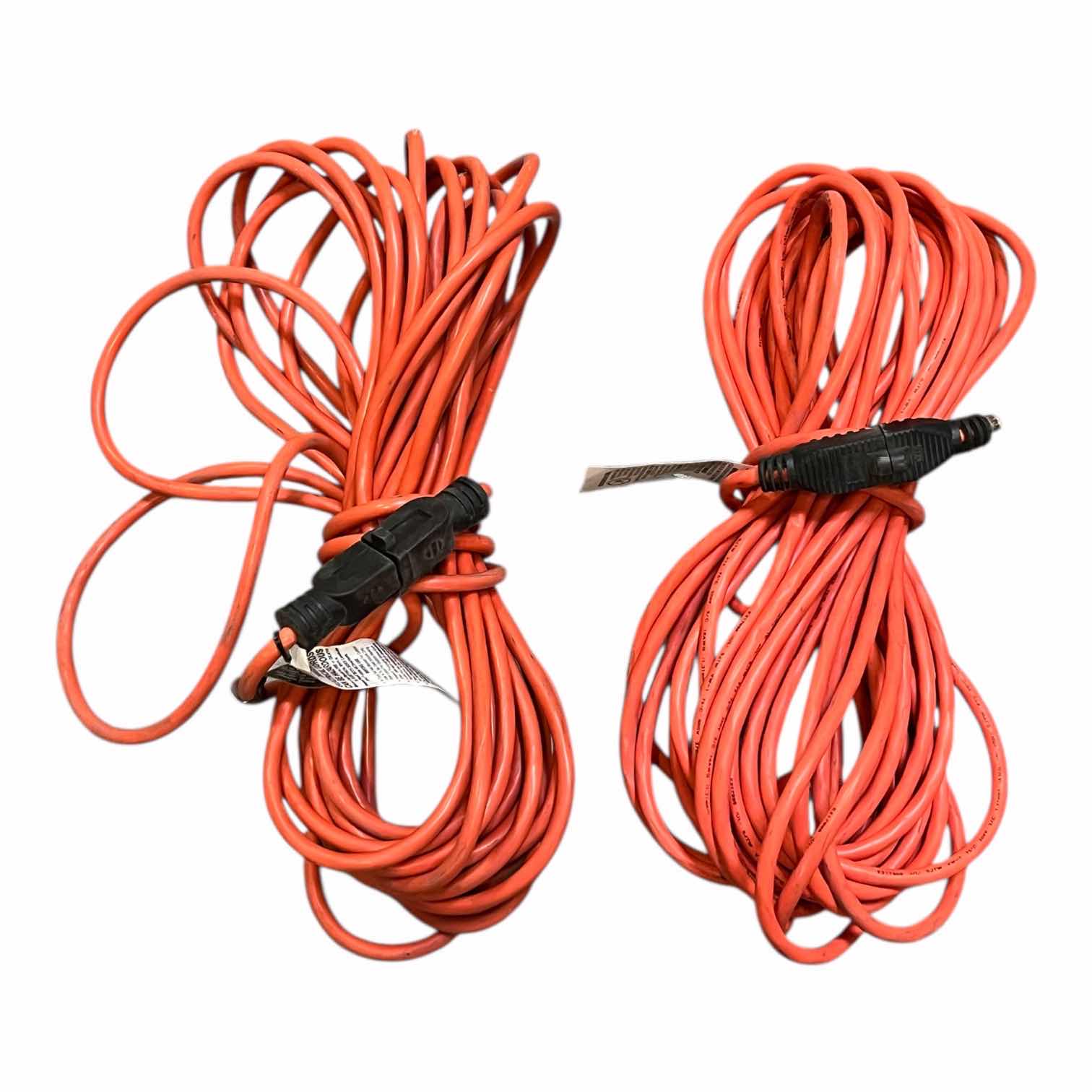 Photo 2 of ORANGE 125V EXTENSION CORDS 25’-100’ (3)