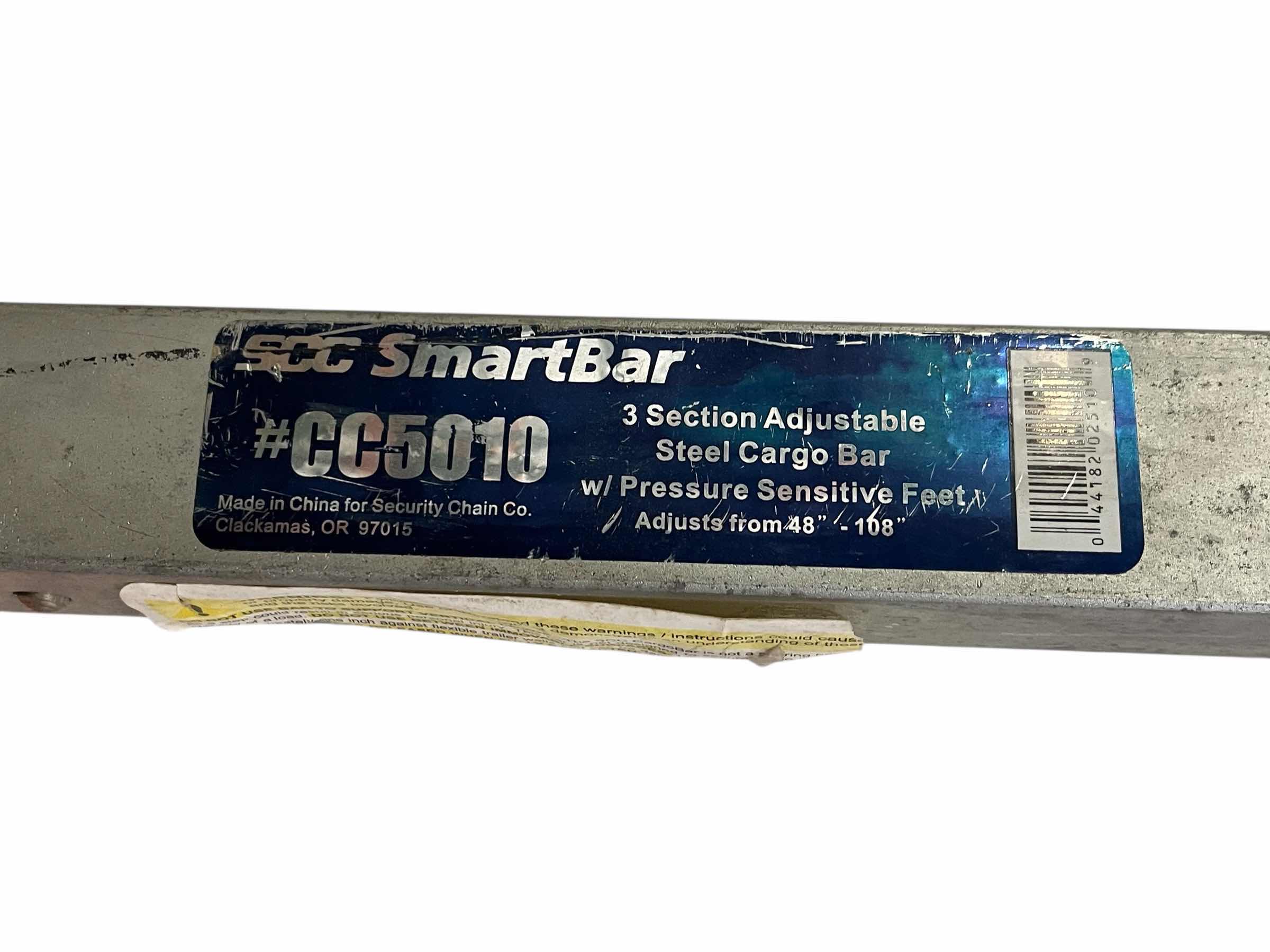 Photo 1 of $102.    SCC 3 SECTIONAL ADJUSTABLE STEEL CARGO SMARTBAR CC5010