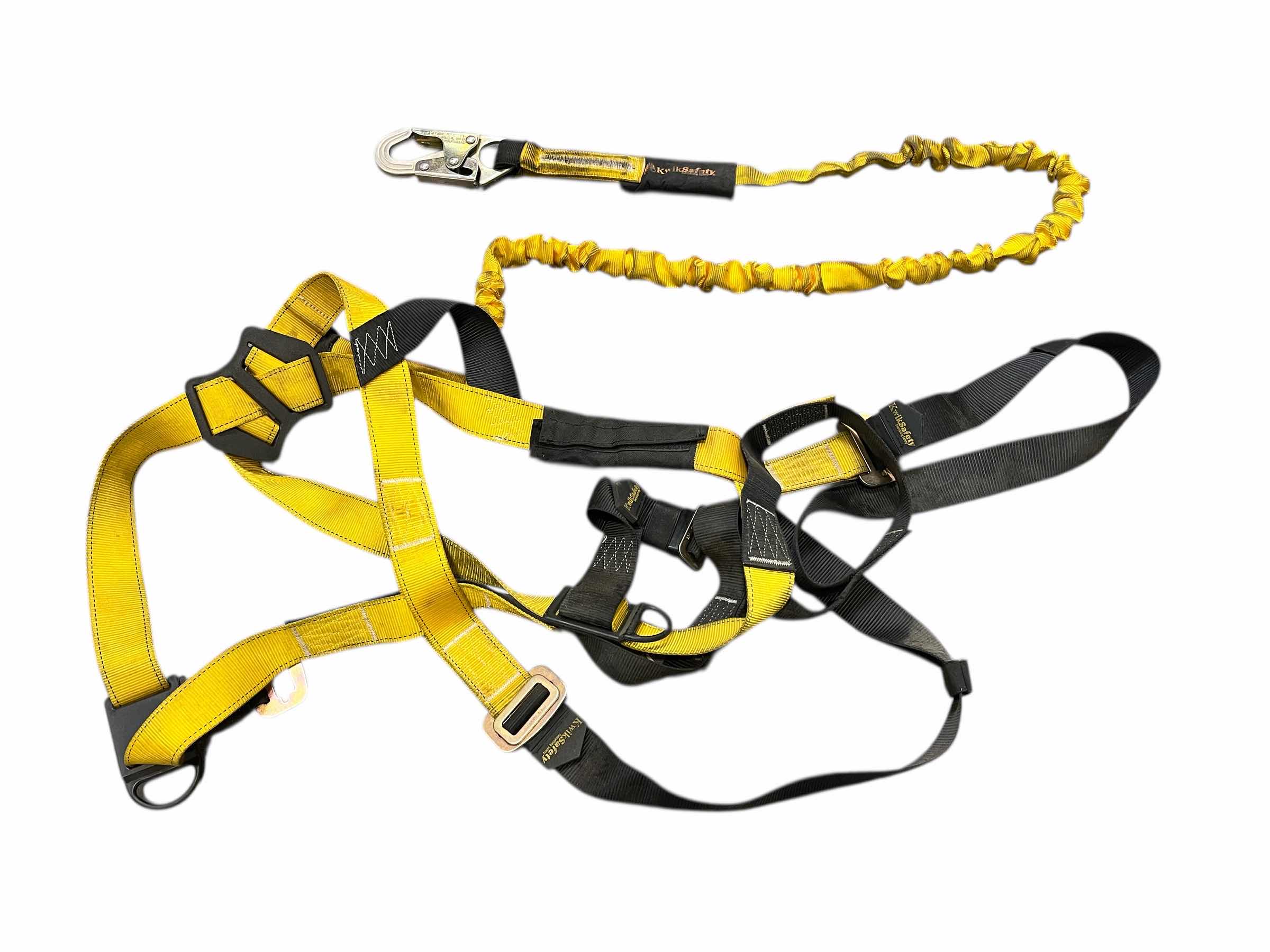 Photo 1 of $44.    KWIKSAFETY STANDARD CONSTRUCTION/ROOFING SAFETY HARNESS
