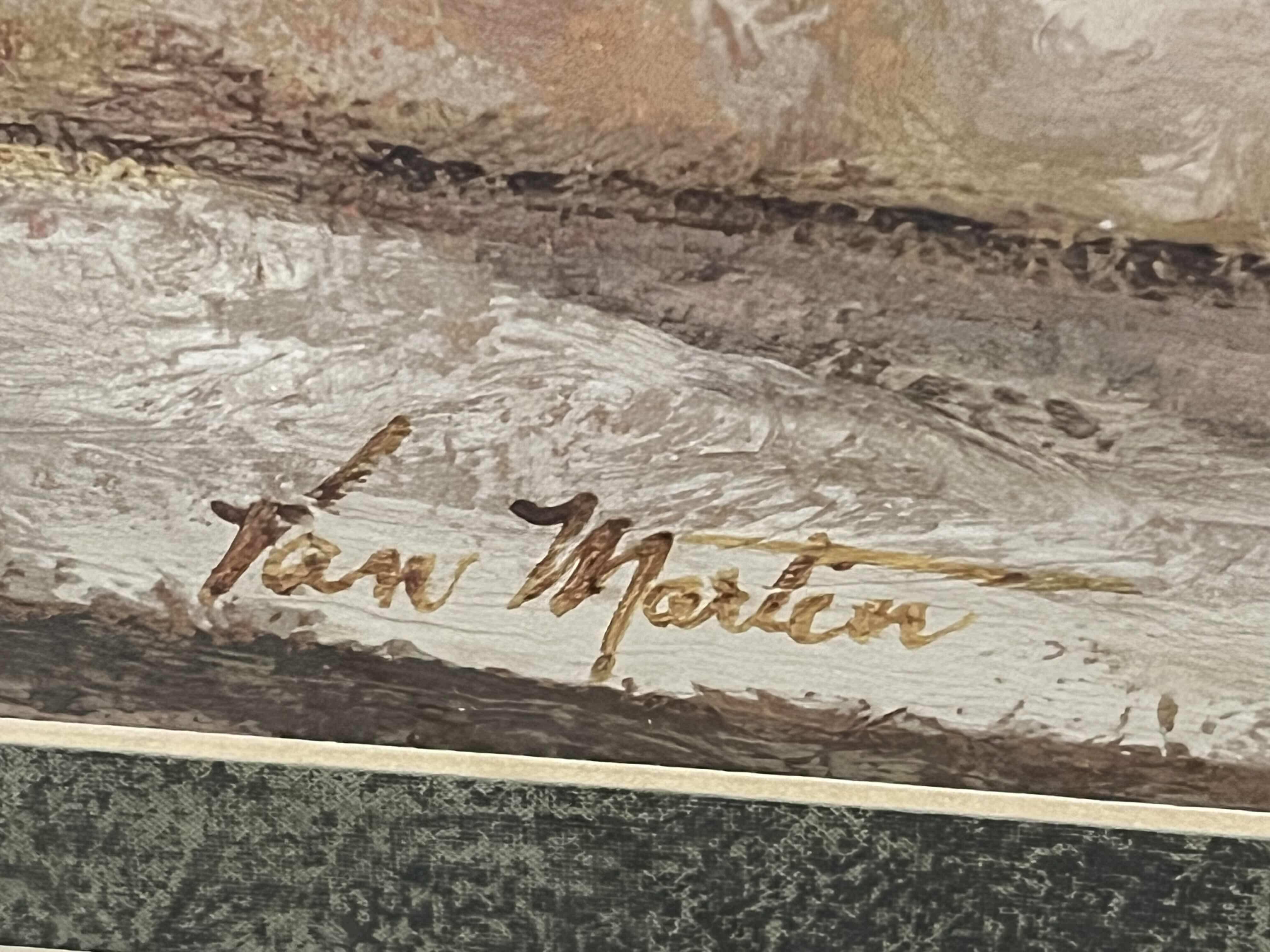 Photo 1 of PARAGON PALM GATE I BY VAN MARTIN FRAMED ARTWORK 26” X 32”