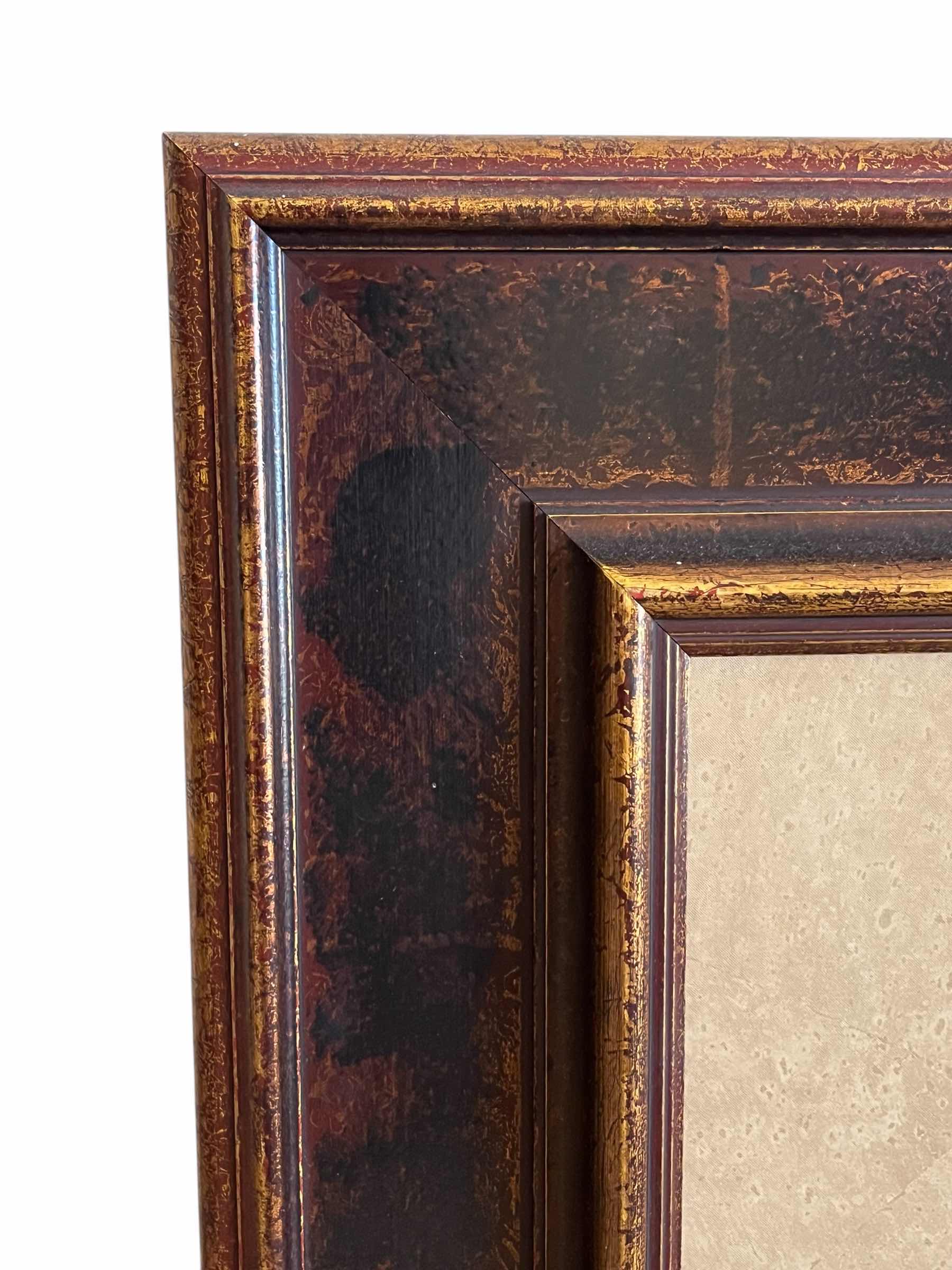 Photo 1 of MIXED MEDIA CASABLANCA VASE FRAMED ARTWORK 26” X 39”