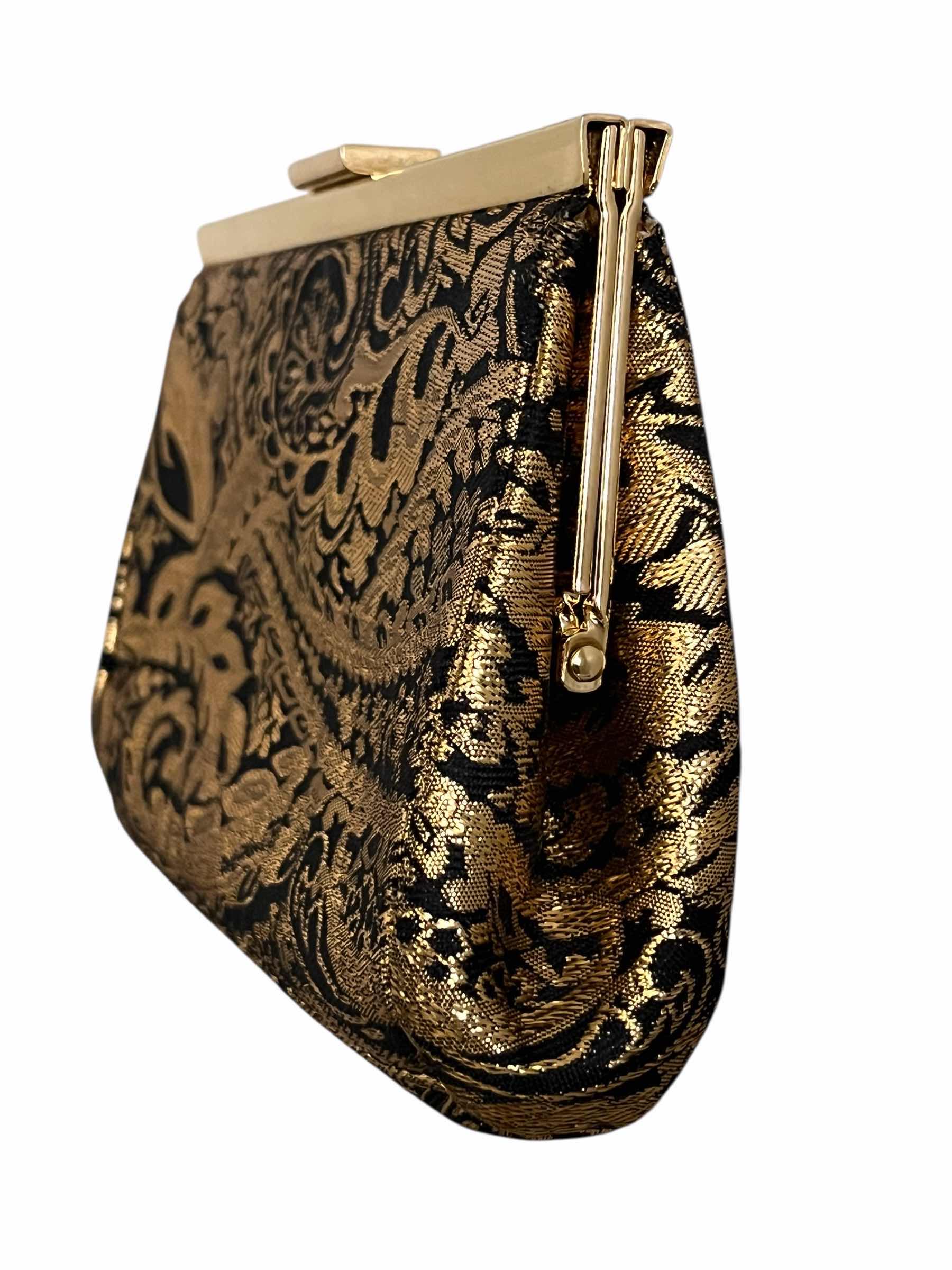 Photo 1 of ESTEE LAUDER GOLD & BLACK HAND BAG