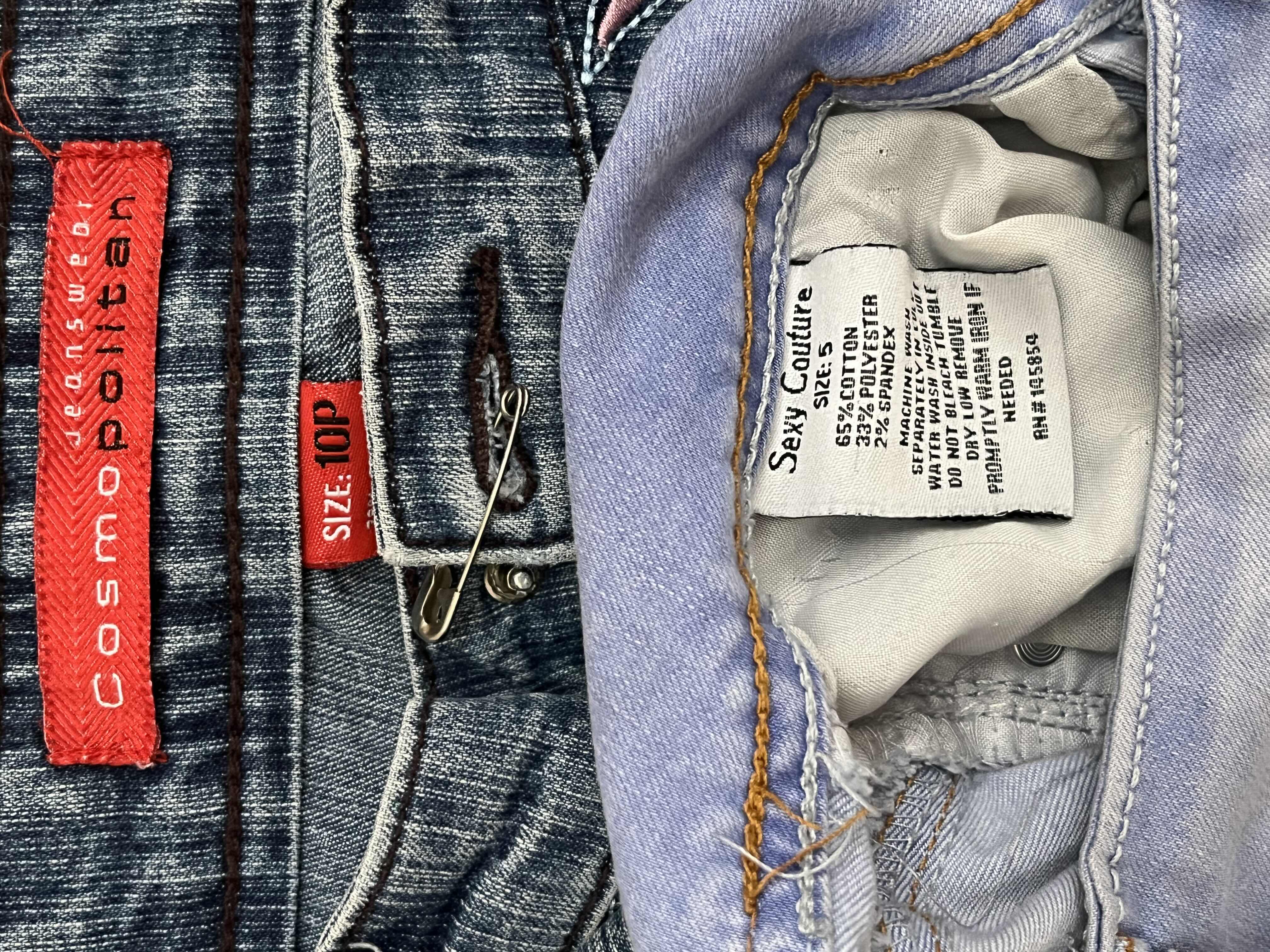 Photo 1 of DENIM JEANS WOMENS SIZE XS, 5, 10P (4)