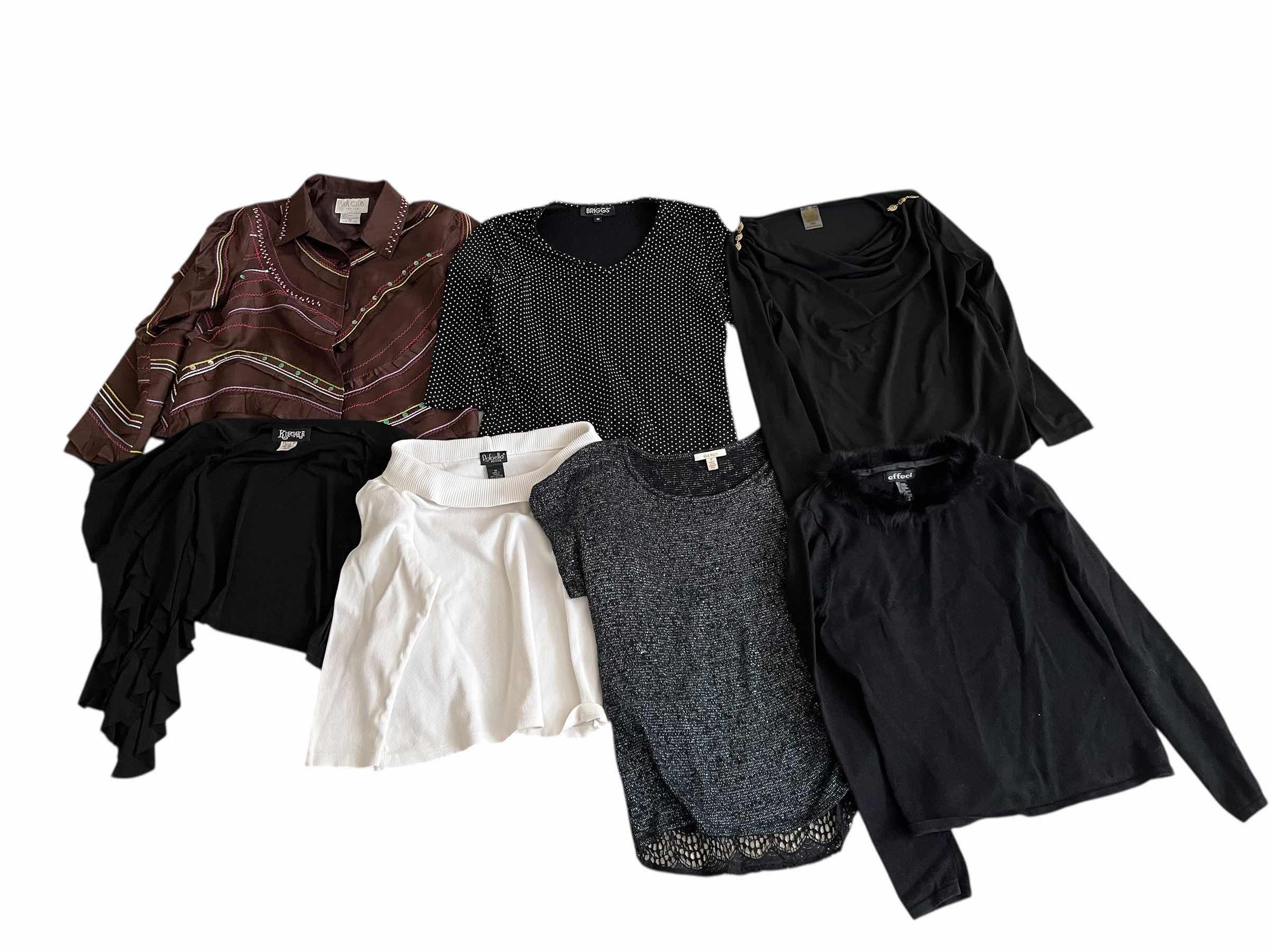 Photo 1 of WOMENS DRESS TOPS SIZE PS-M (8)