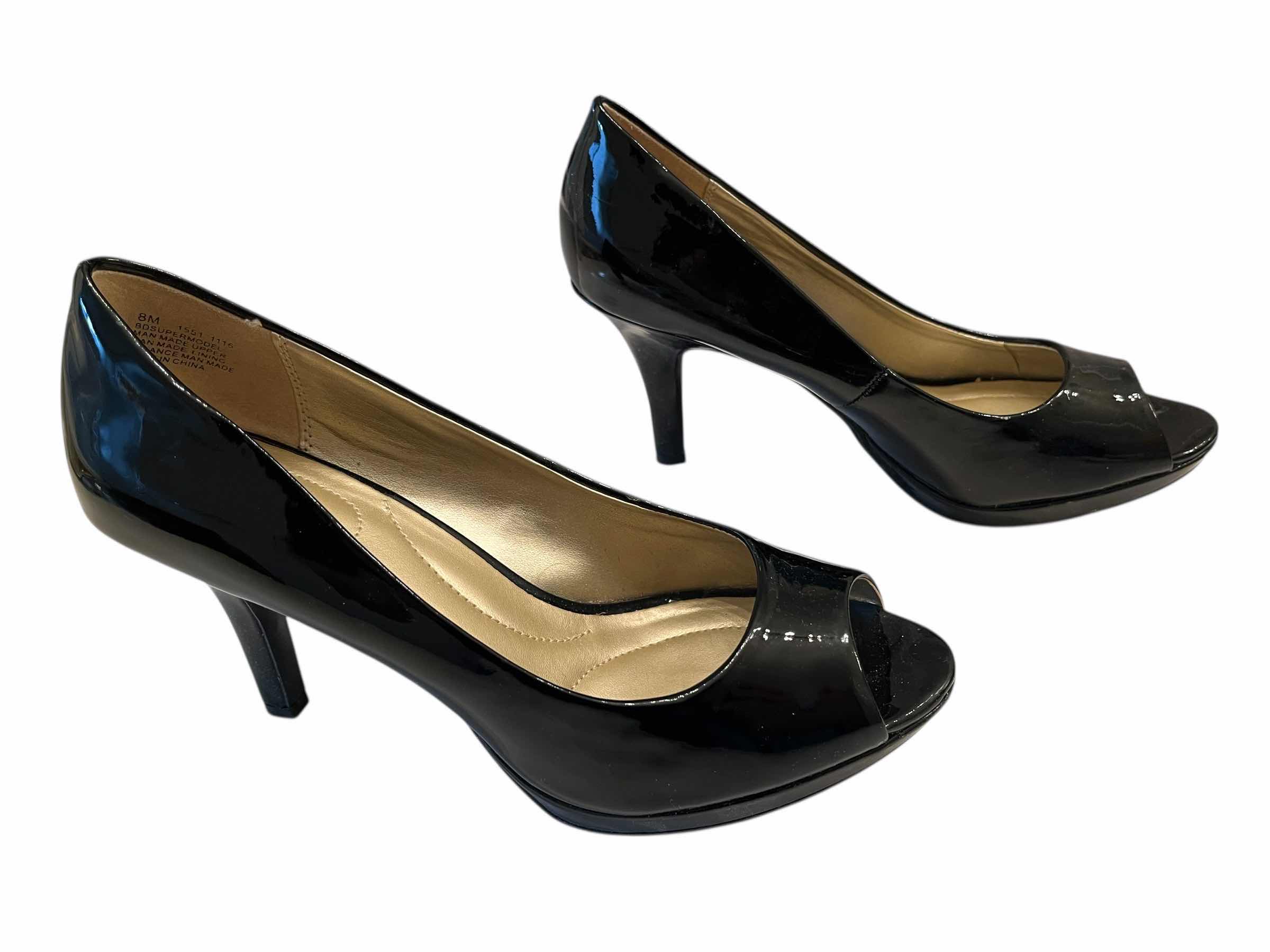 Photo 1 of BANDOLINO RAINAA BLACK HEELS WOMENS SIZE 8