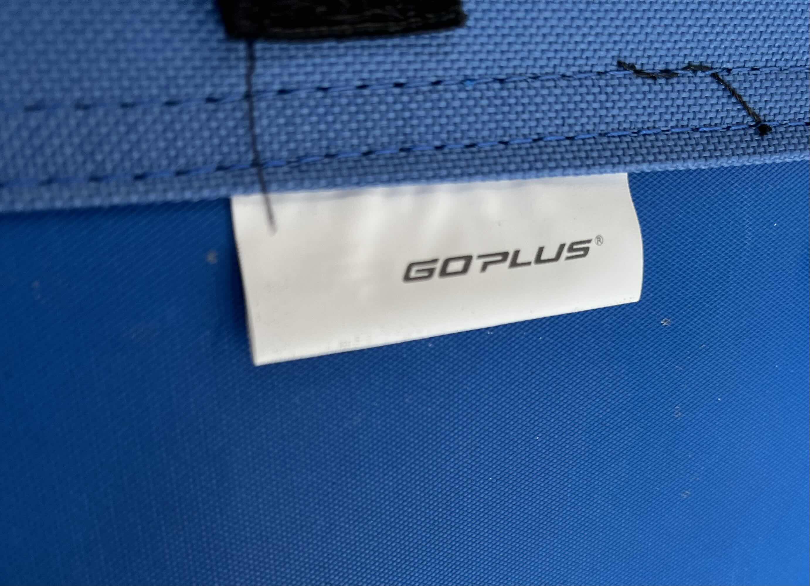 Photo 1 of GO PLUS BLUE ADJUSTABLE BACK FOLDING PATIO LOUNGE CHAIR 23.5” X 76” H13”-31”