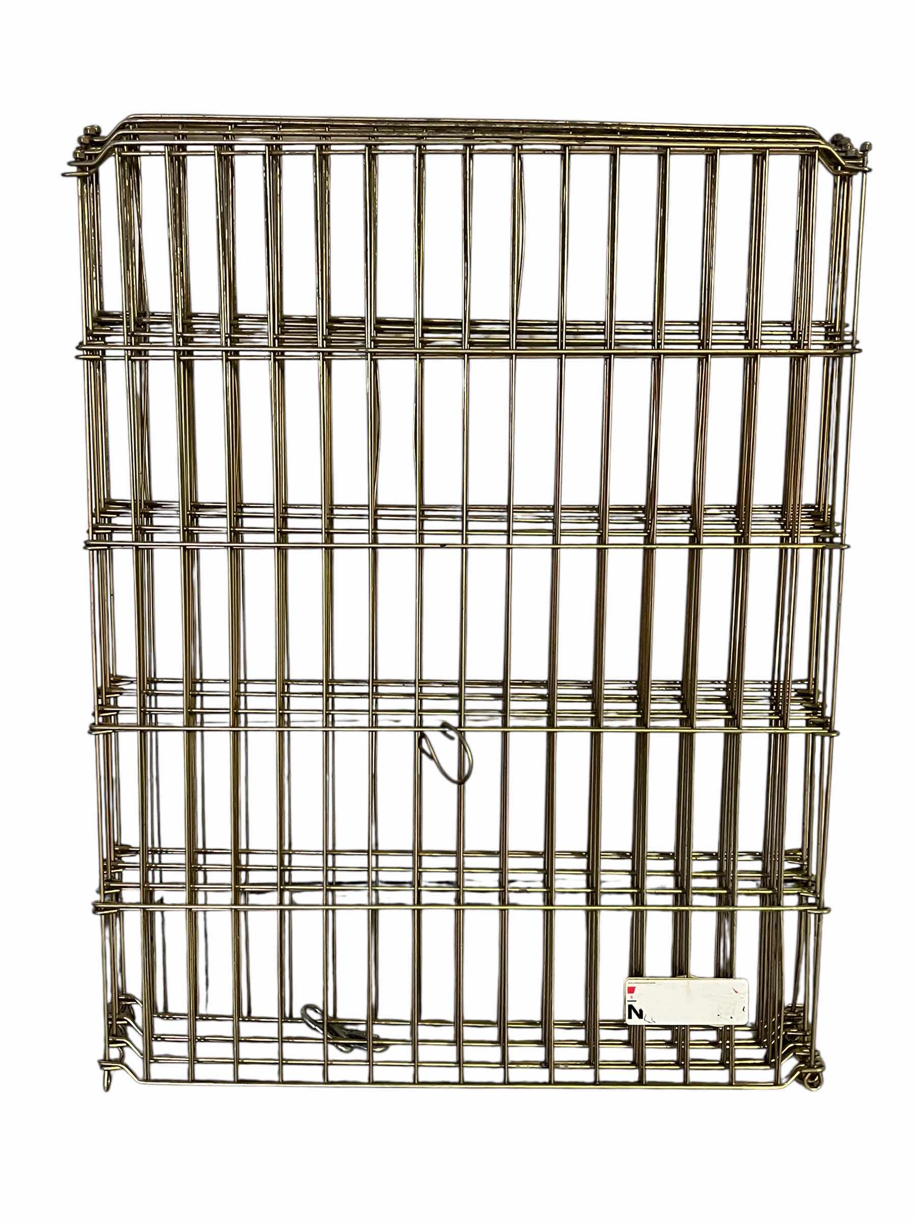 Photo 1 of BRASS FINISH METAL PET PLAY PEN  46” X 48” H30”