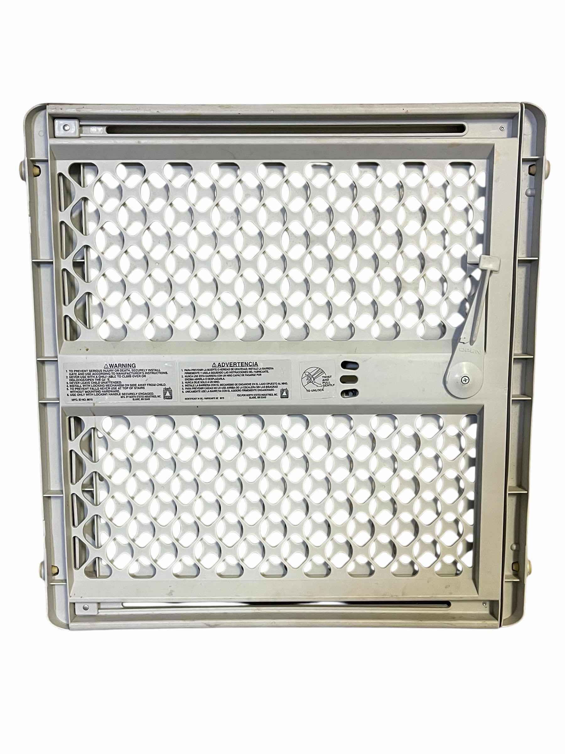 Photo 1 of PLASTIC BABY & PET GATE 23”-41” X 26”